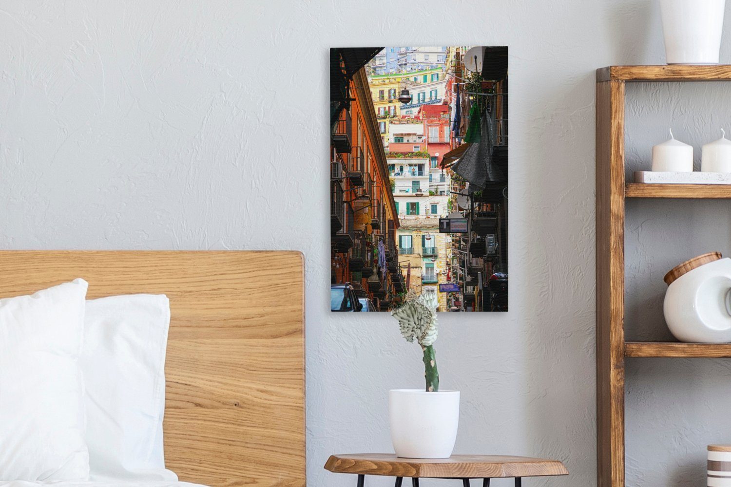 inkl. Italien, fertig Leinwandbild Leinwandbild in bespannt (1 cm Fahrspur Gemälde, 20x30 St), OneMillionCanvasses® Zackenaufhänger,