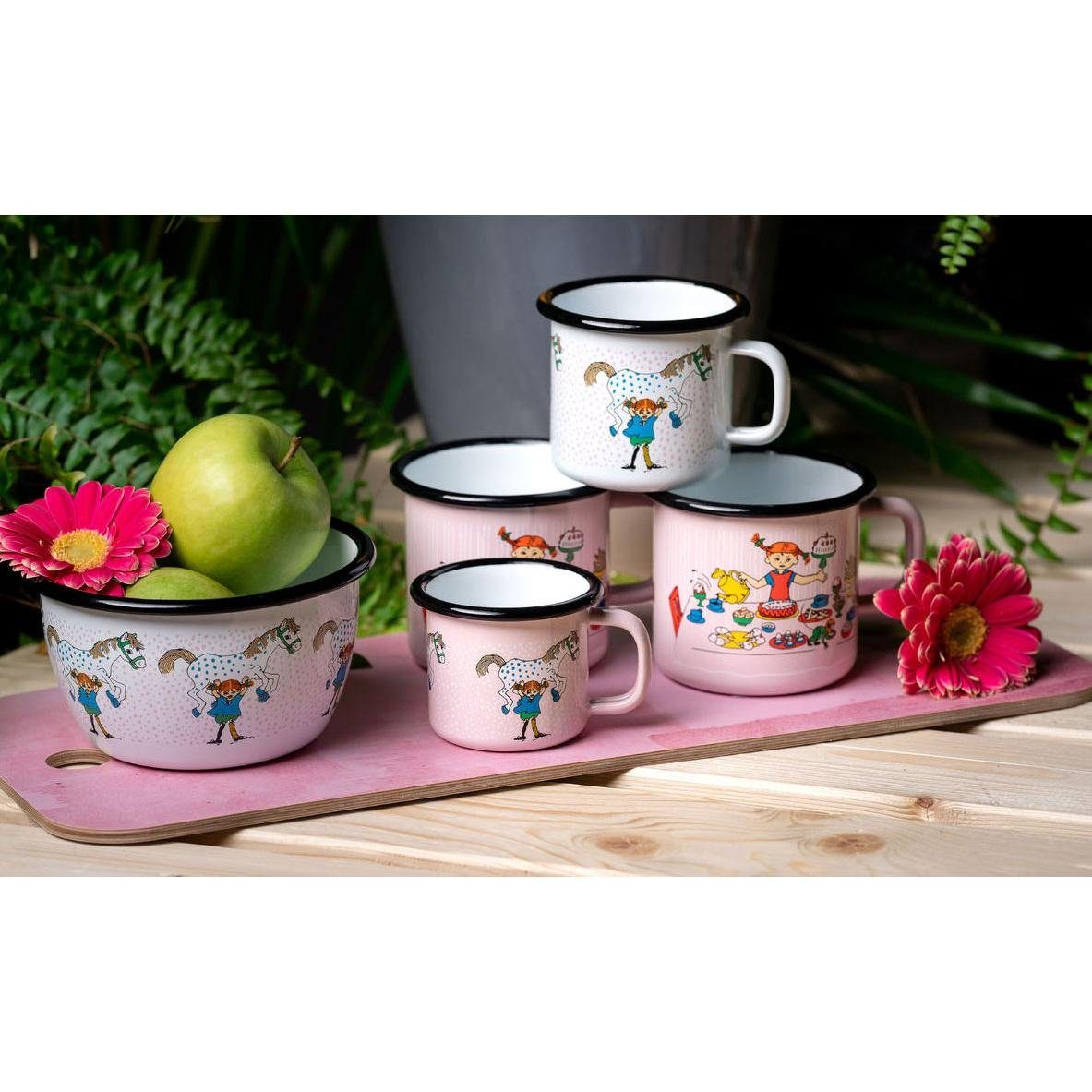 Muurla Kinderbecher Tasse Pippi Langstrumpf Pippi And The Horse (250 ml)