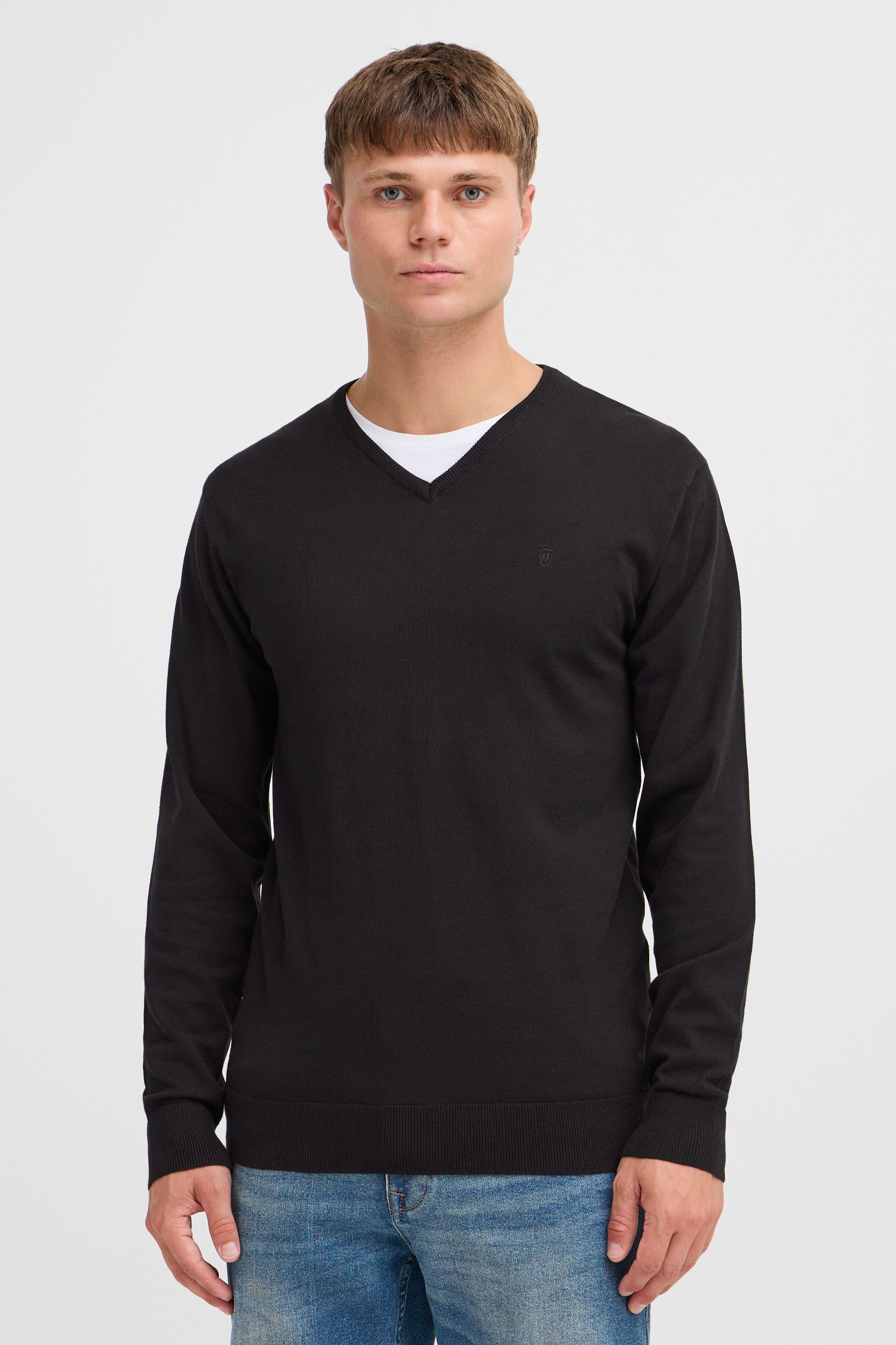 Indicode Strickpullover IDBellix Modischer Strickpullover günstig online kaufen