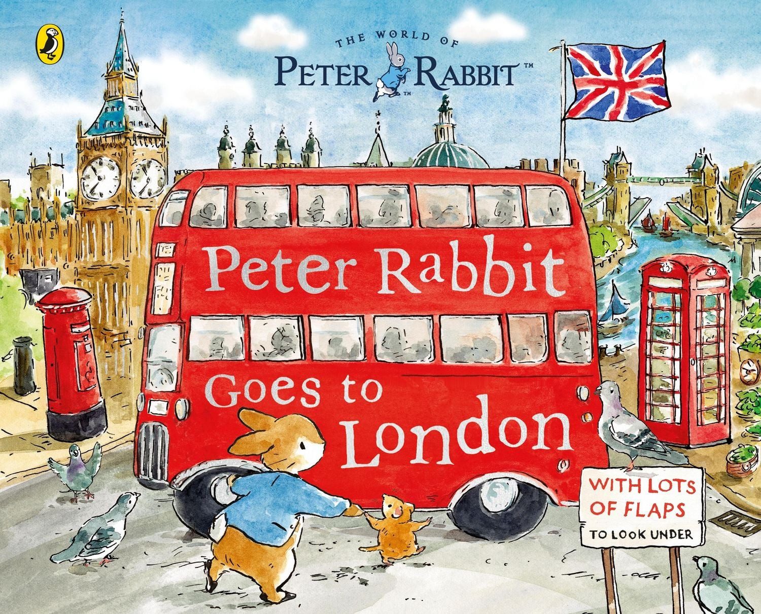 Peter Rabbit: Peter Rabbit Goes to London / Beatrix Potter, A lift-the-flap storybook