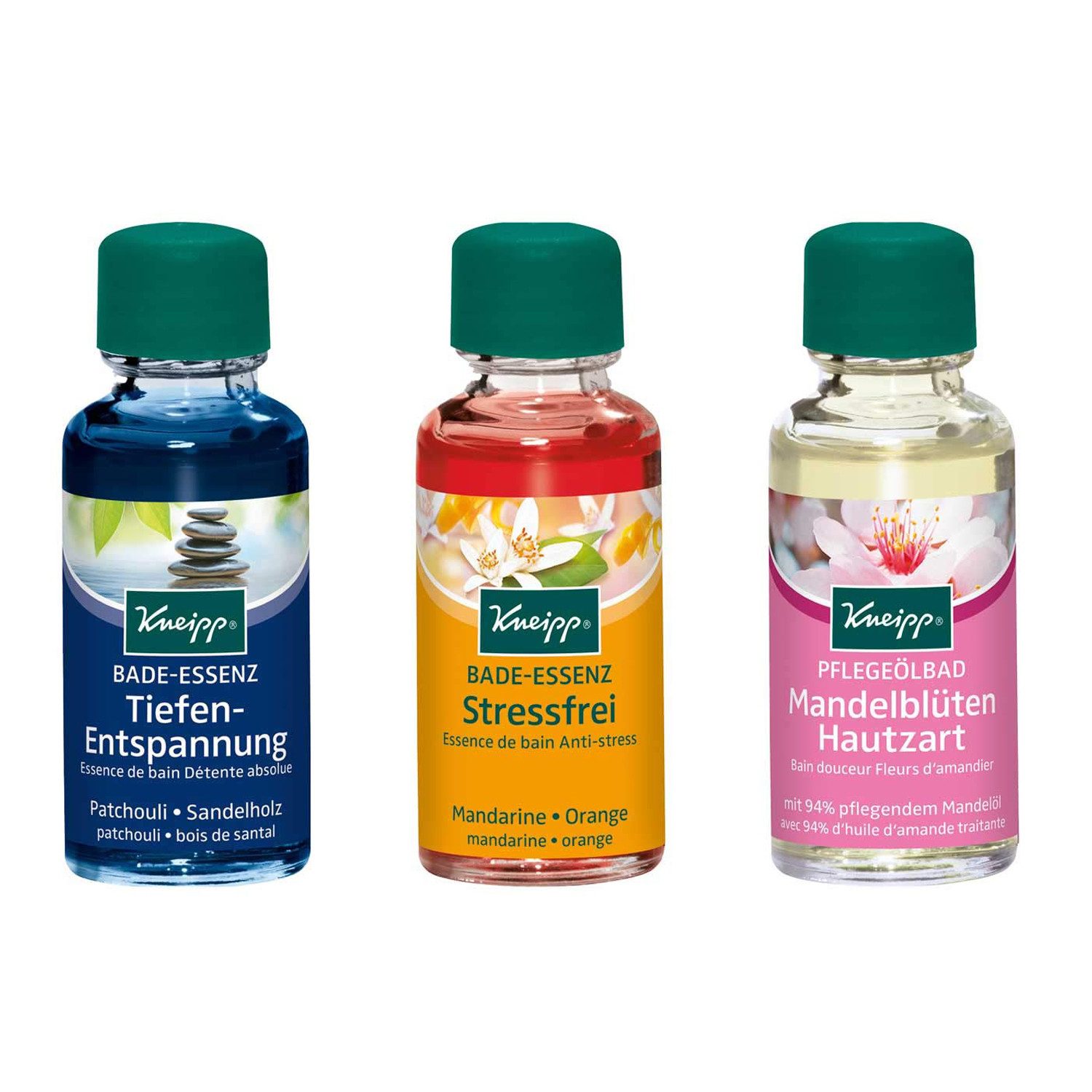 Kneipp Badeschaum Kneipp Meine kleine Badewelt je 20ml Bade Essenz und Pflegeölbad