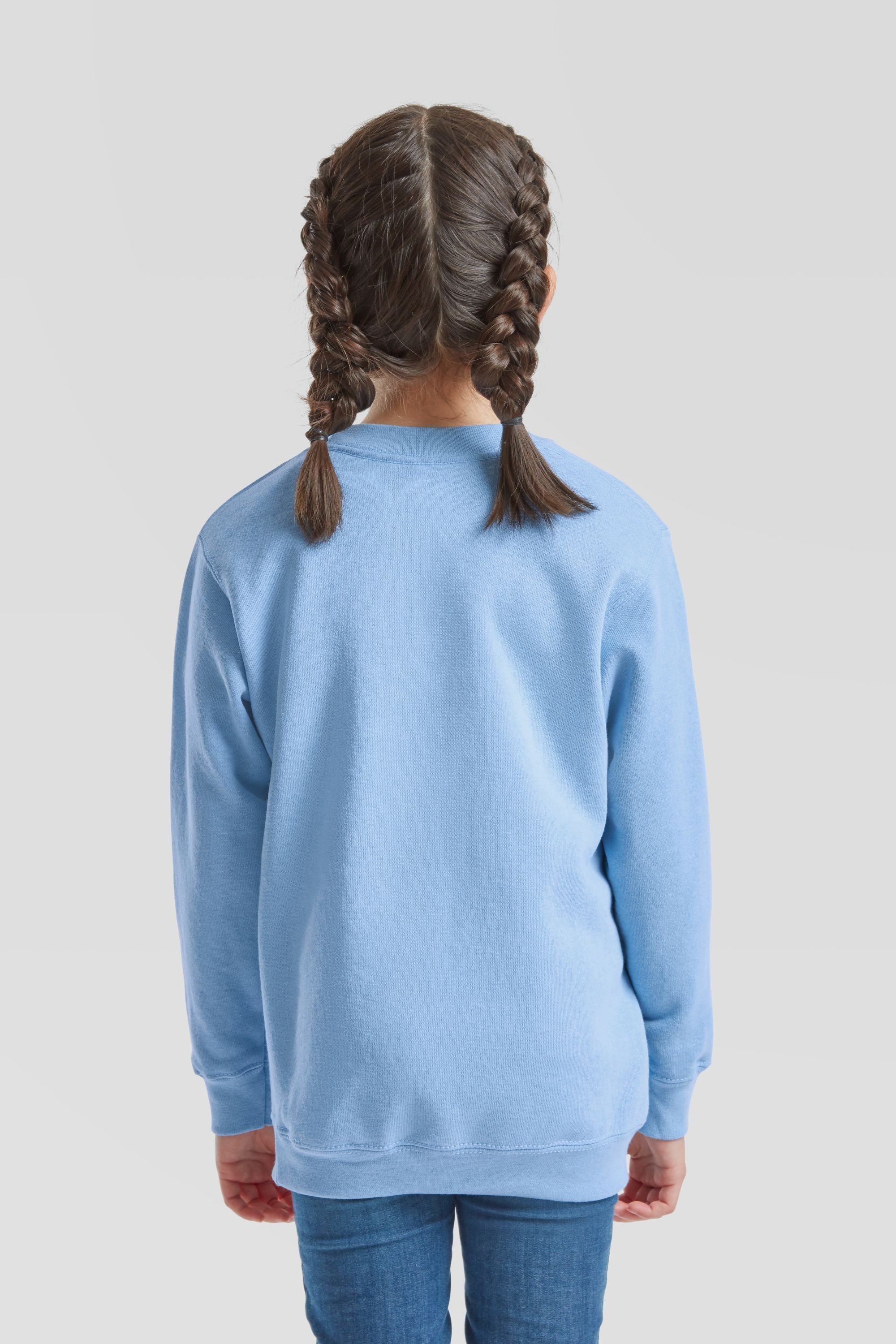 Fruit of the Loom Sweatshirt Fruit of the Loom Classic Set-In Sweat Kids – Bild 5 von 5