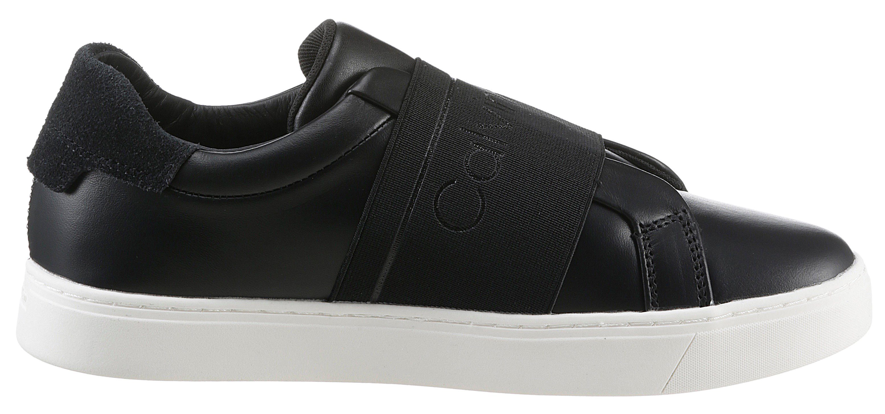 Calvin Klein COLE *I W Slip-On Gummiband Logo Sneaker mit mit 11L1 elastischem