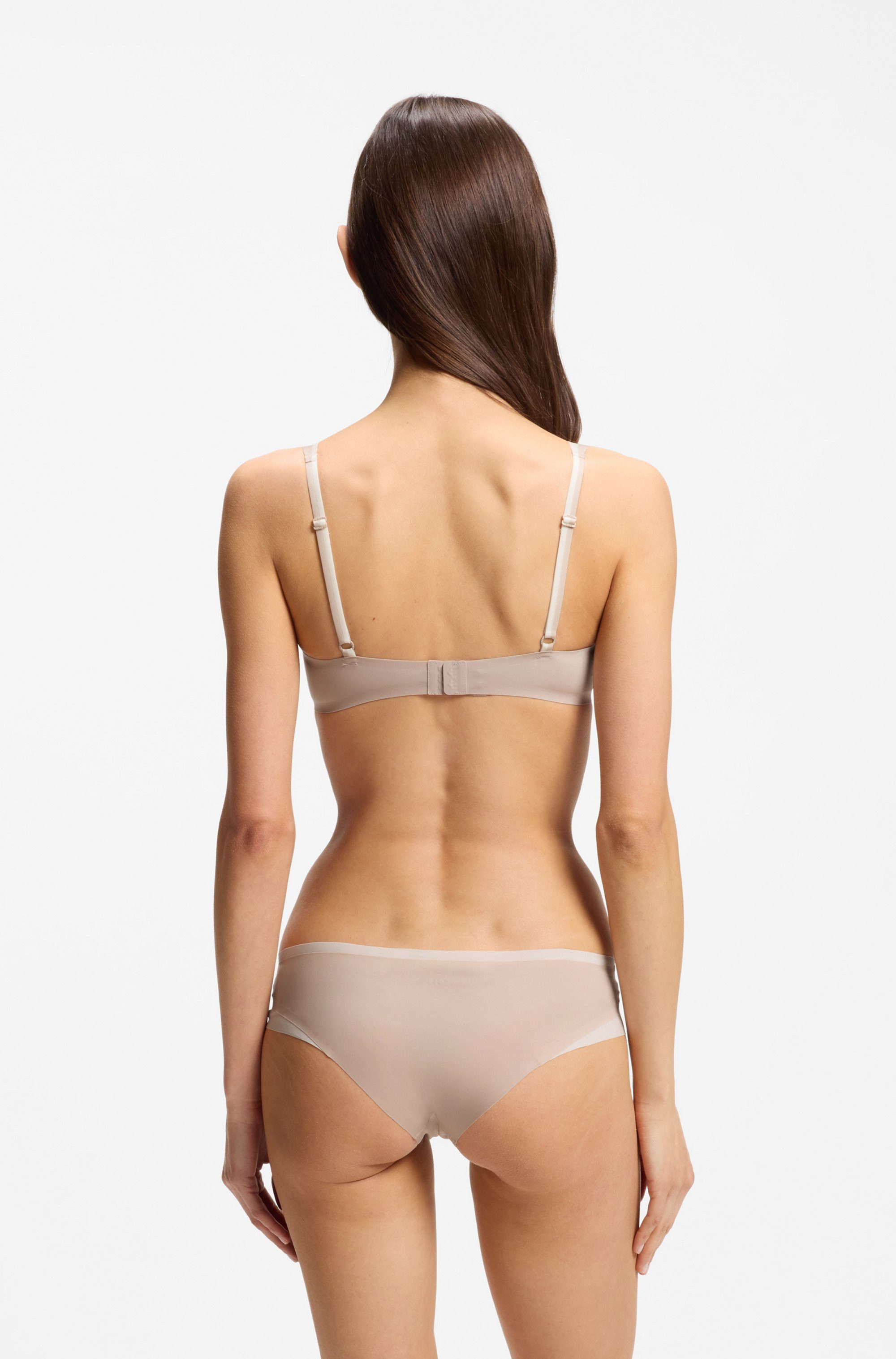BOSS Bügelloser BH UNLINED_B.MIRAGE Zweifarbig, mit verstellbaren Trägern