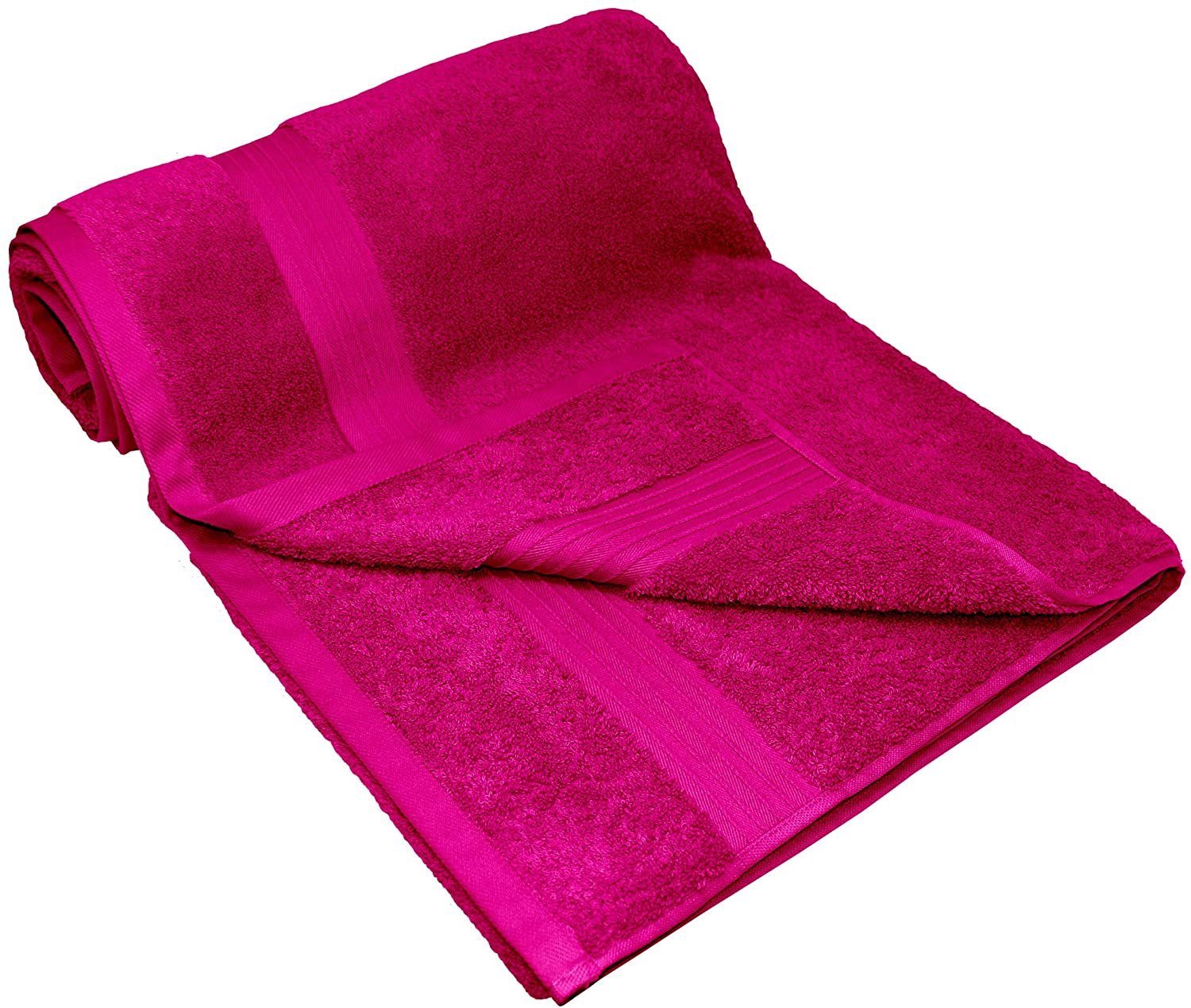 Lashuma Saunatuch Linz, Frottee 70x200 cm Saunahandtuch Purpur pink (1-St), Damen