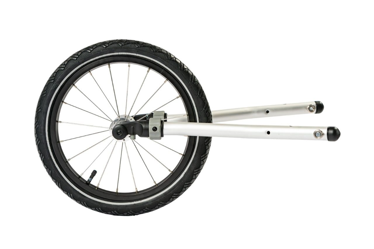 Croozer Fahrradkinderanhänger Jogger-Set für alle Kid Einsitzer, ab Modell 2018