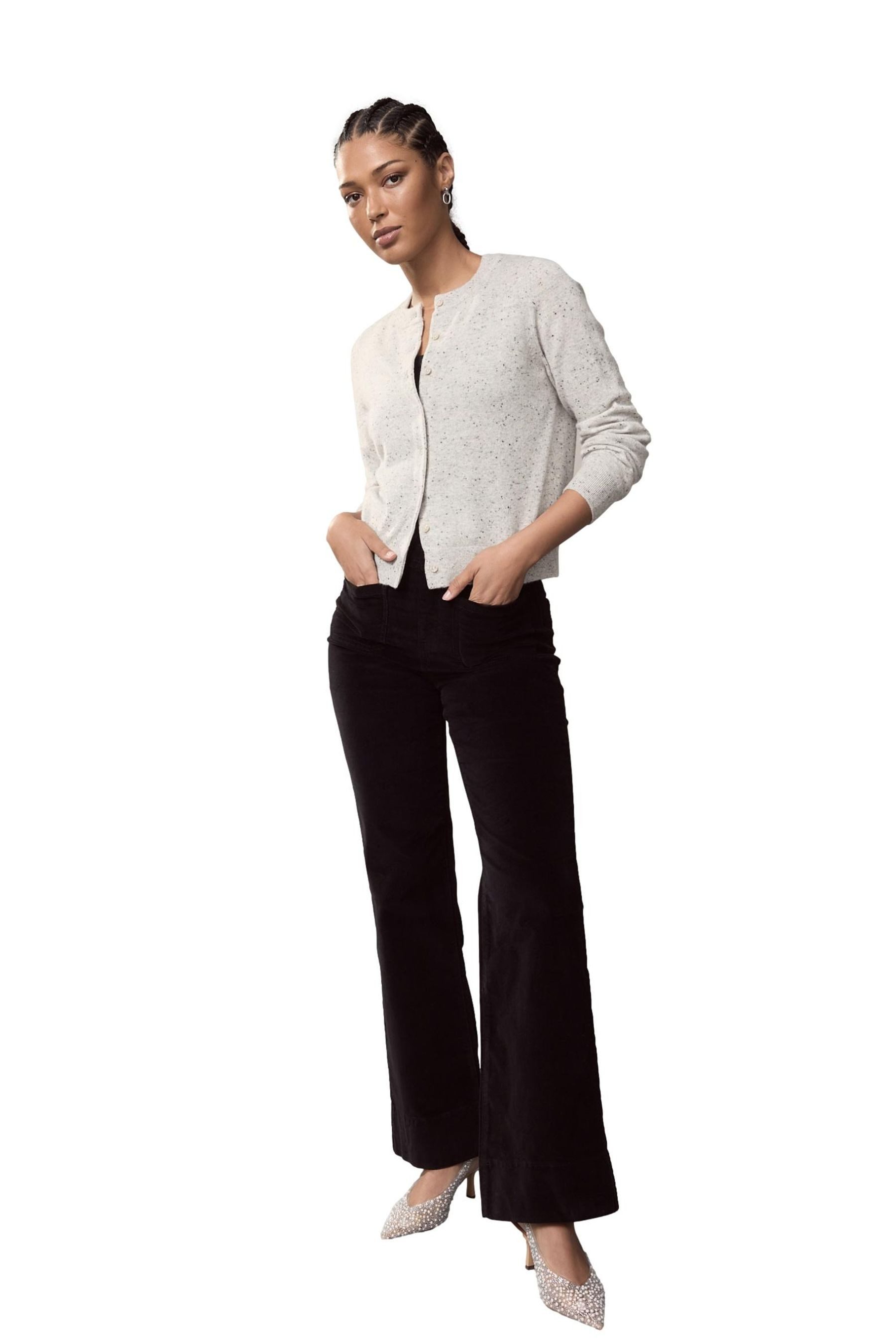 Next Weite Jeans Cord-Jeans mit weitem günstig online kaufen