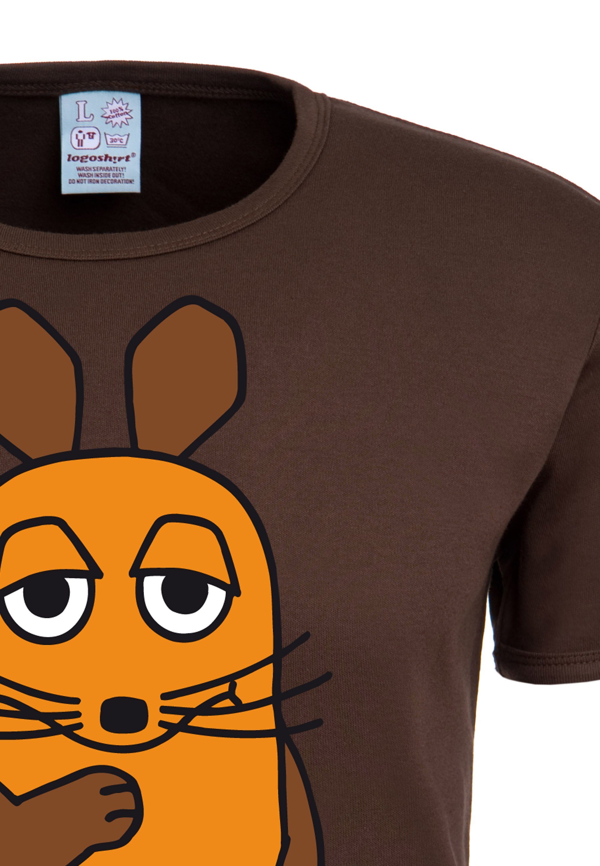 LOGOSHIRT T-Shirt Die Sendung mit der Maus mit lizenziertem Originaldesign
