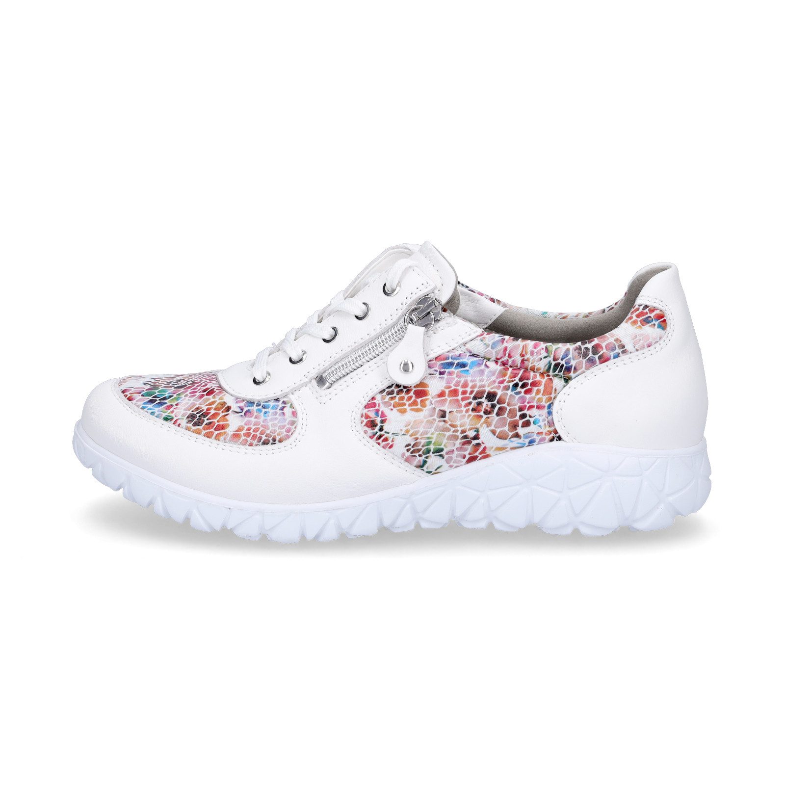 Waldläufer Waldläufer Damen Schnürschuh Havy weiß multi Schnürschuh