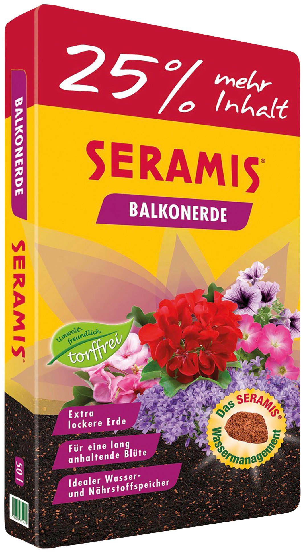 Seramis Blumenerde Bodenverbesserer, 50 Liter