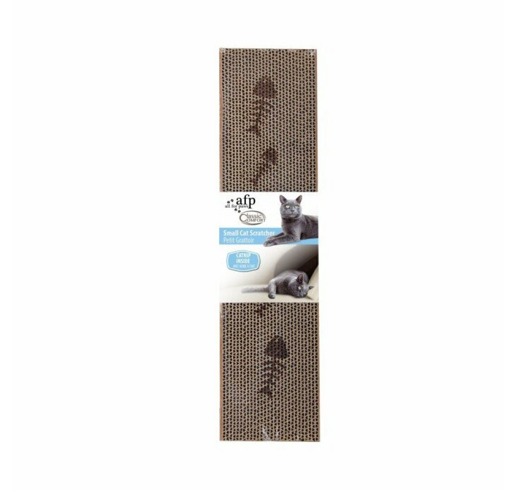 Thumbnail - all for paws Kratzbrett AFP Cardboard Scratcher Regular 44x11cm with Catnip