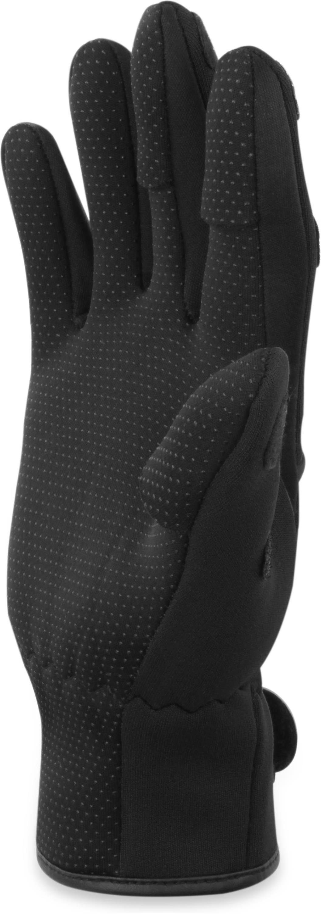 Schwarz umklappbaren Neopren normani Anti-Rutsch-Handschuhe Wahoo - mit Angelhandschuhe Fingerkuppen aus Thermohandschuhe Neopren-Anglerhandschuhe