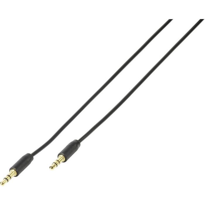 Vivanco 3.5 mm Audio-Kabel 1m Audio- & Video-Kabel (1.00 cm)