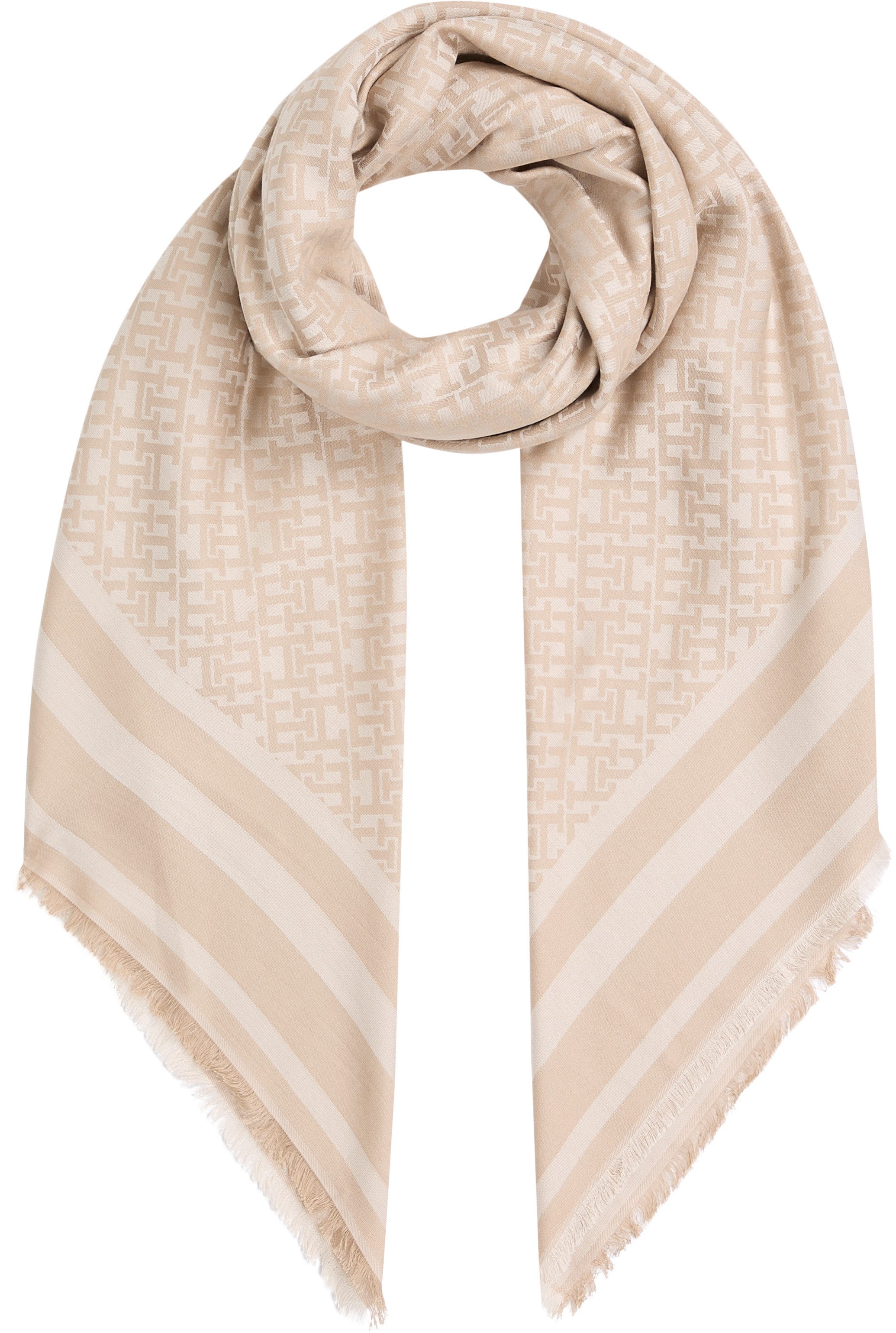 Tommy Hilfiger Modetuch TH MONOGRAM SQUARE günstig online kaufen