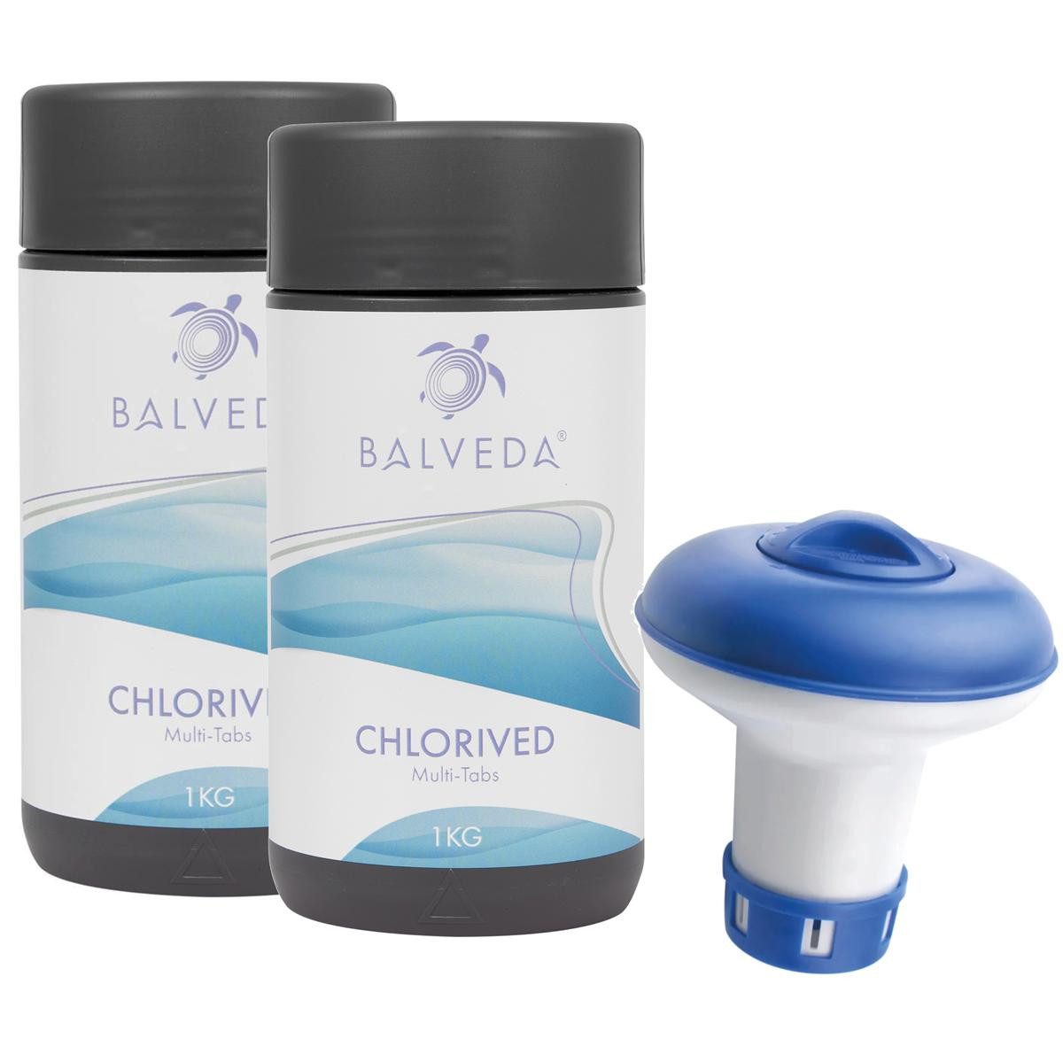 BALVEDA Poolpflege Set 2x BALVEDA CHLORIVED günstig online kaufen