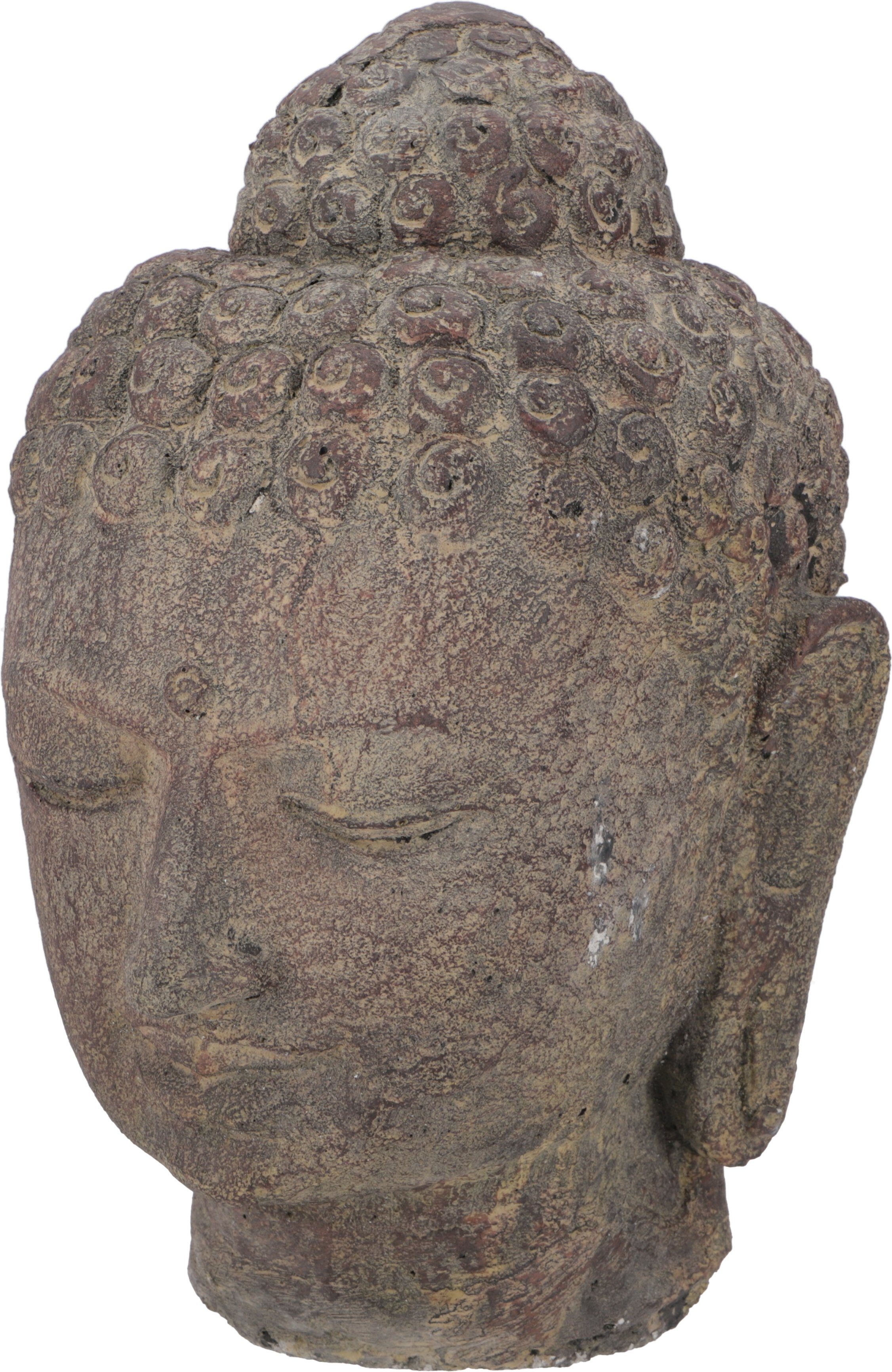 Dekoobjekt Buddhakopf aus Stein - Modell 3