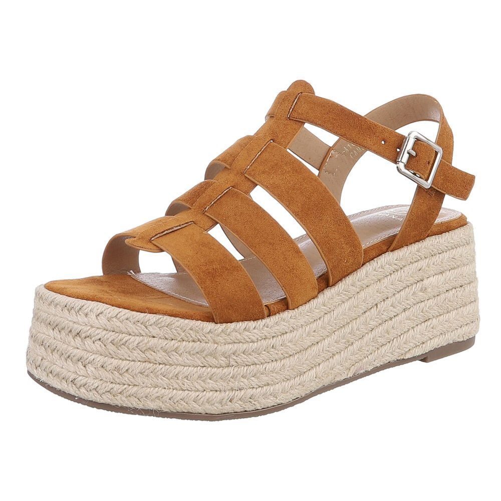 Ital-Design Moderne Plateau-Sandaletten für Damen – günstig online kaufen