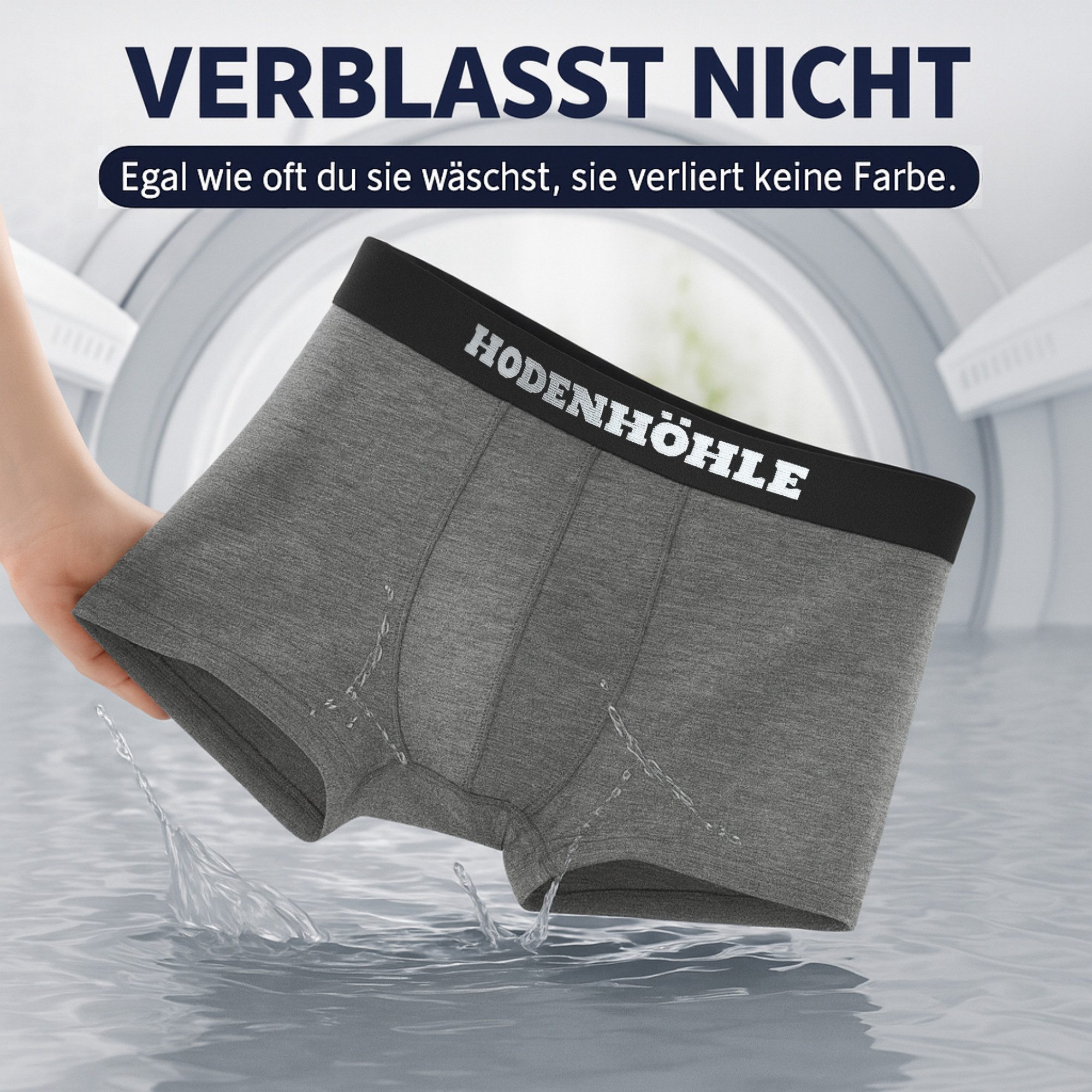 Hodenhöhle Boxershorts Enge Retroboxershorts Pants Herren Unterhose Baumwolle (3-St., 3er-Pack, 6er-Pack, 9er-Pack) aus angenehm weicher Baumwolle, ohne kratzenden Zettel