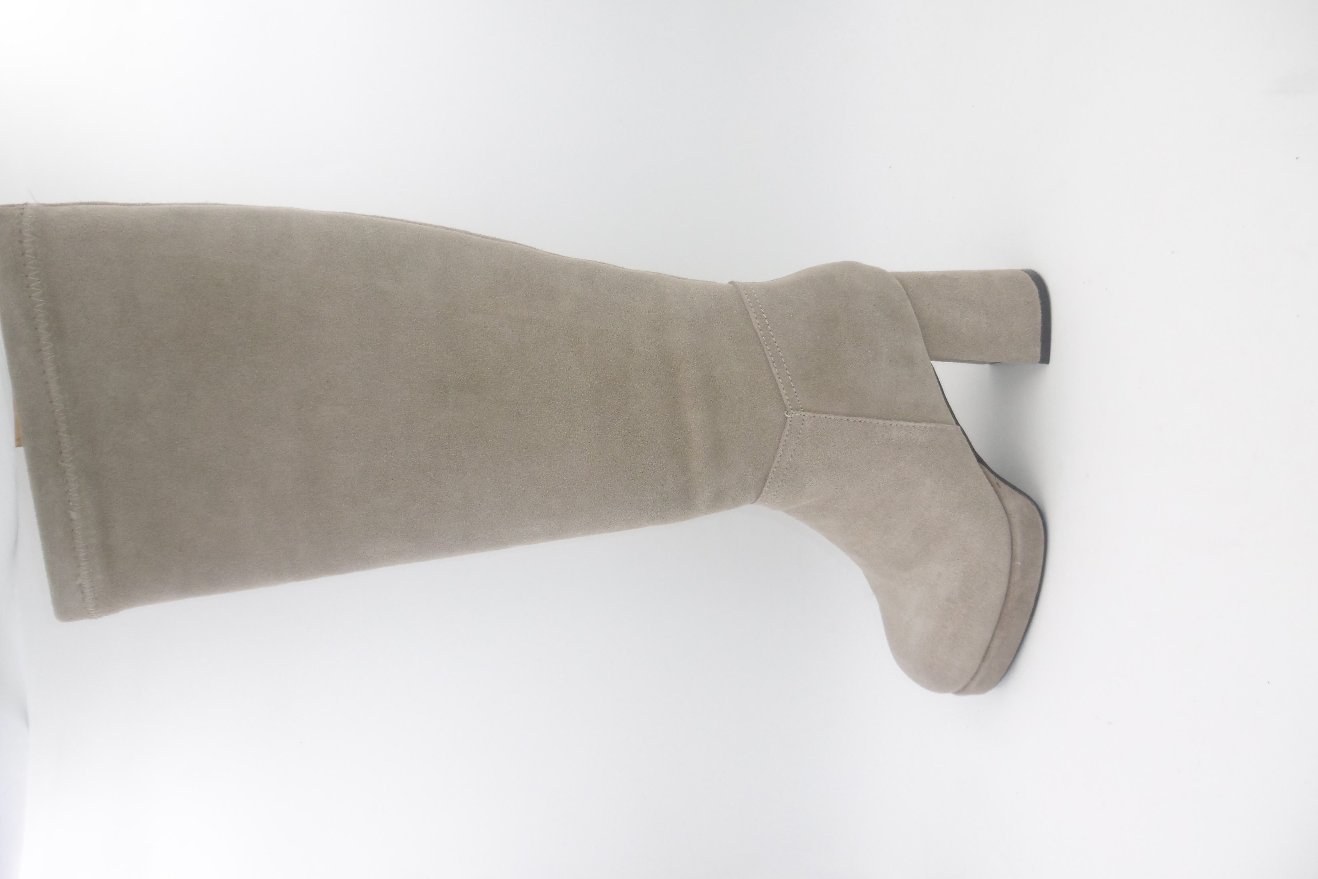 PS Poelman Sand Cow Suede Stiefelette