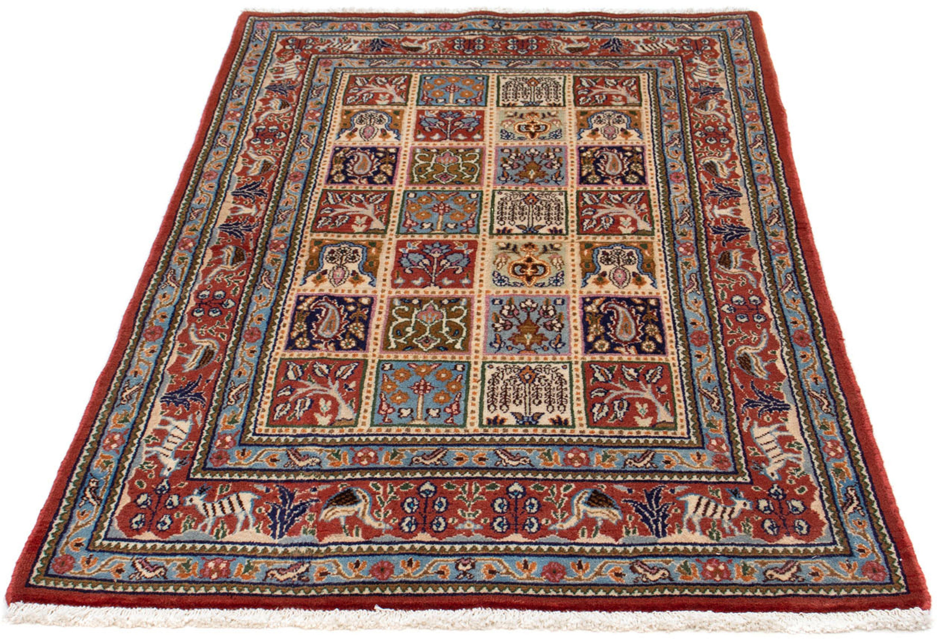 Orientteppich Perser - Classic - 148 x 95 cm - mehrfarbig, morgenland, rechteckig, Höhe: 10 mm, Wohnzimmer, Handgeknüpft, Einzelstück mit Zertifikat