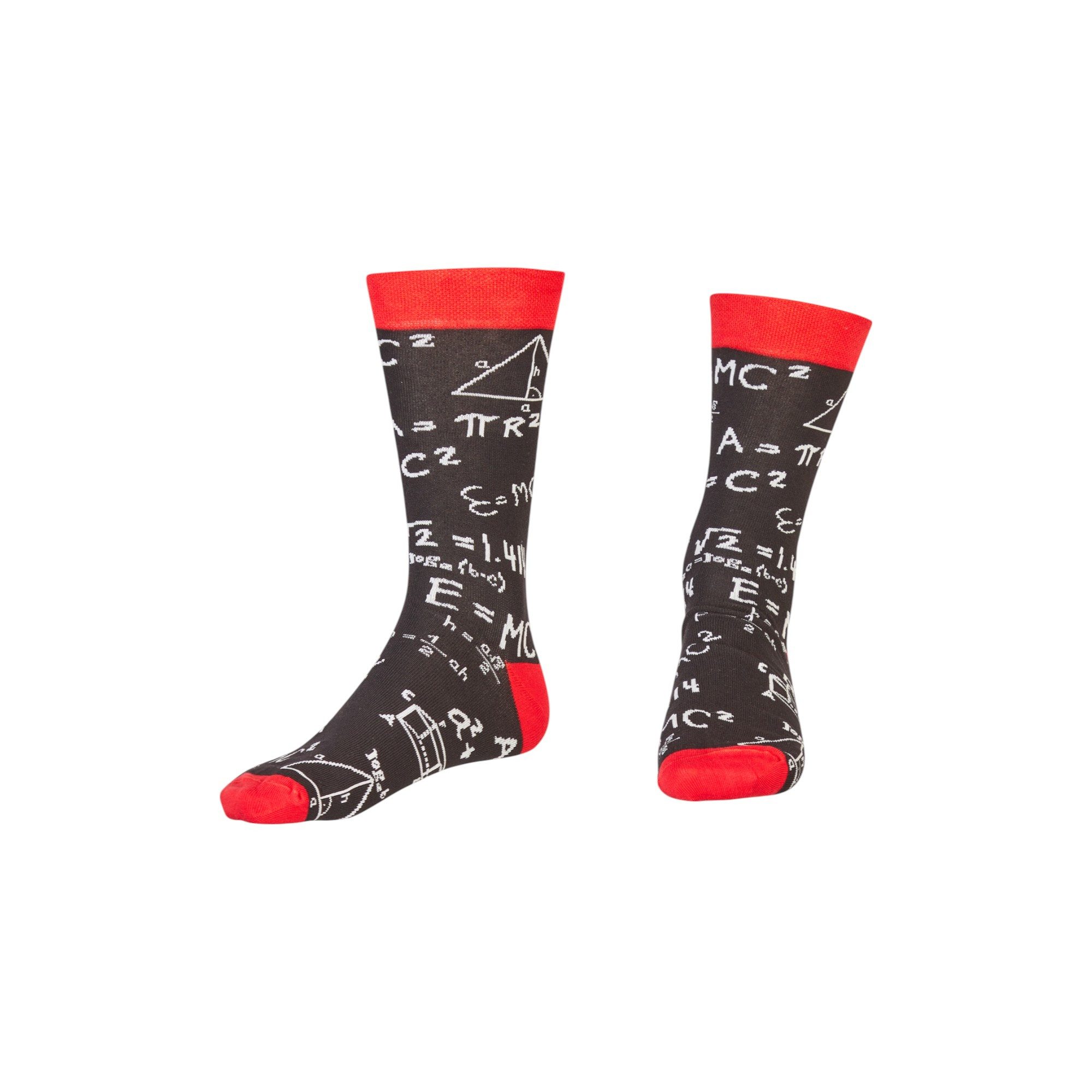 AbgeStrumpft Freizeitsocken AbgeStrumpft Mathematiker Socken (1 Paar, 1-Paar, 1 Paar) lustiges Design