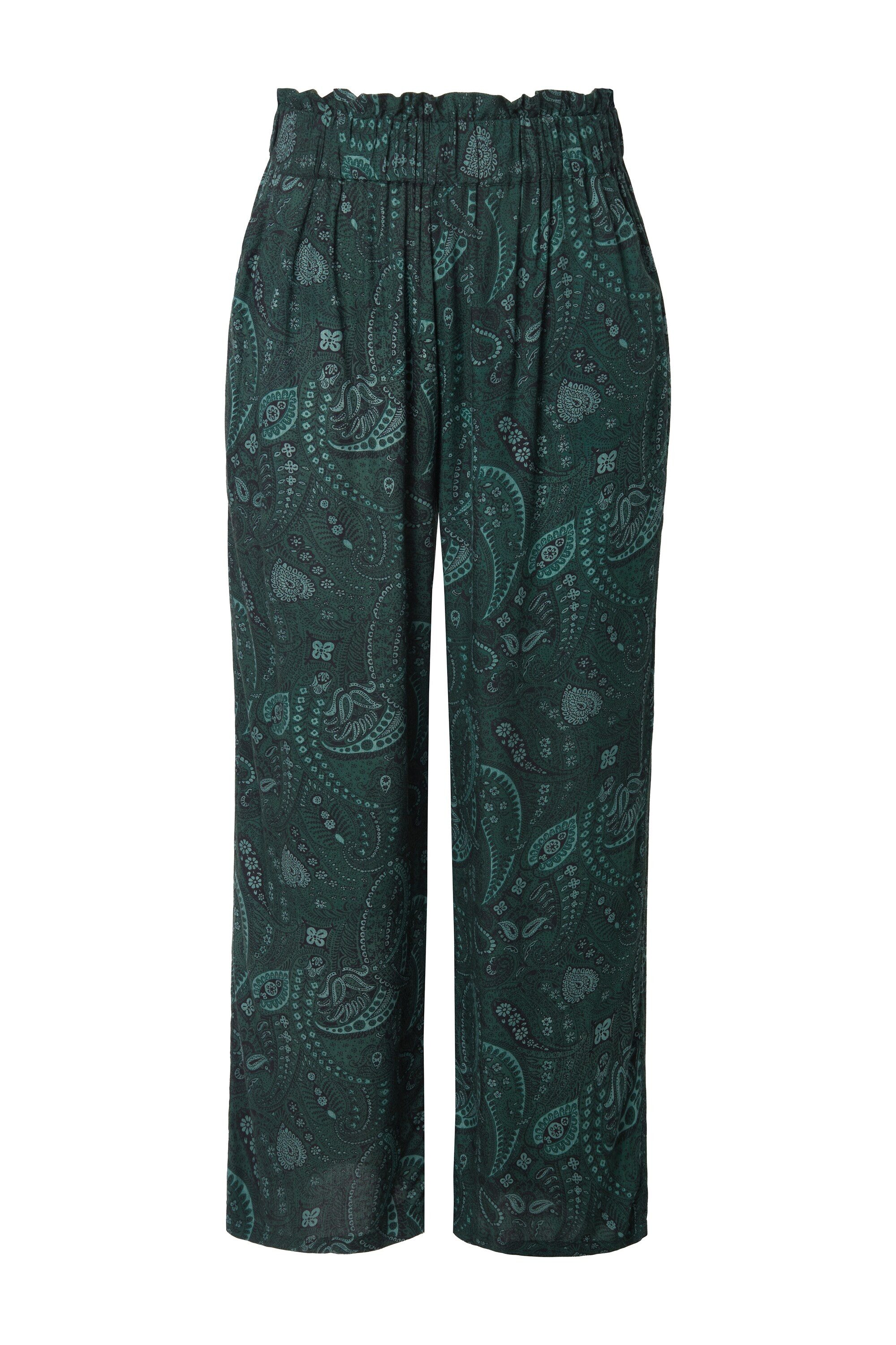 Studio Untold Schlupfhose Palazzo-Hose Wide Legs HighWaist Alloverprint günstig online kaufen