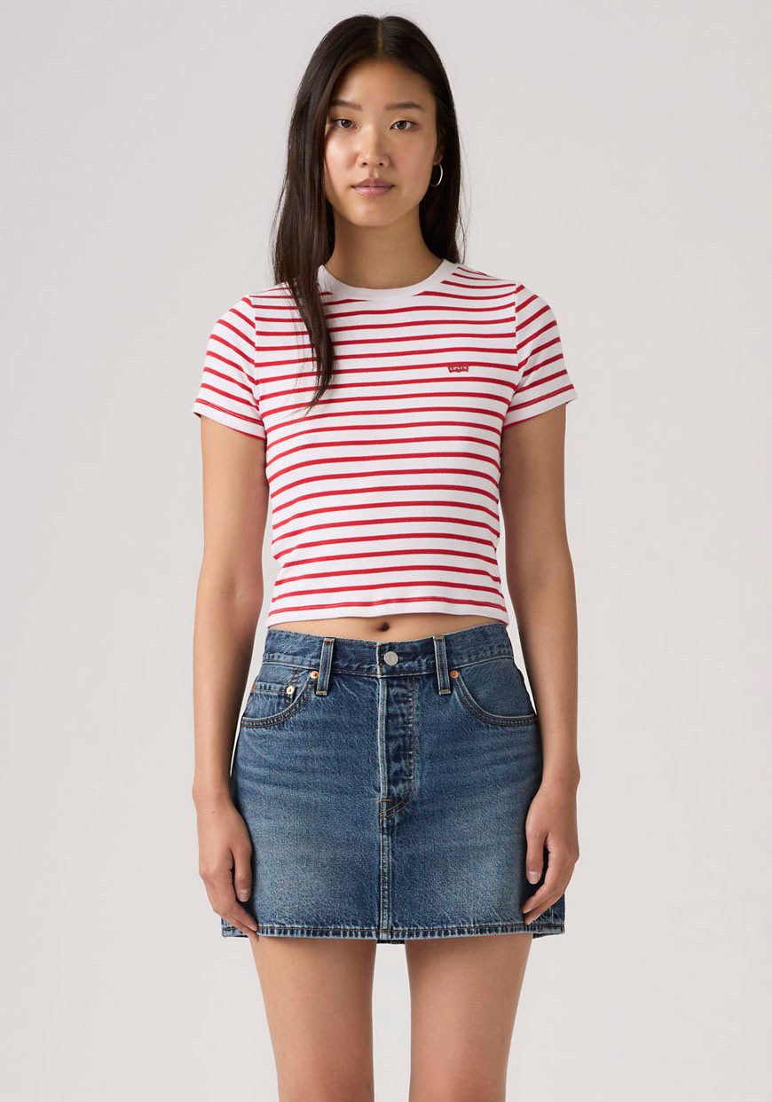 Levi's® T-Shirt ESSENTIAL SPORTY TEE Feinripp- Qualität günstig online kaufen