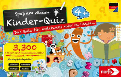 Noris Spiel, Kinderquiz für schlaue Kids, Made in Germany