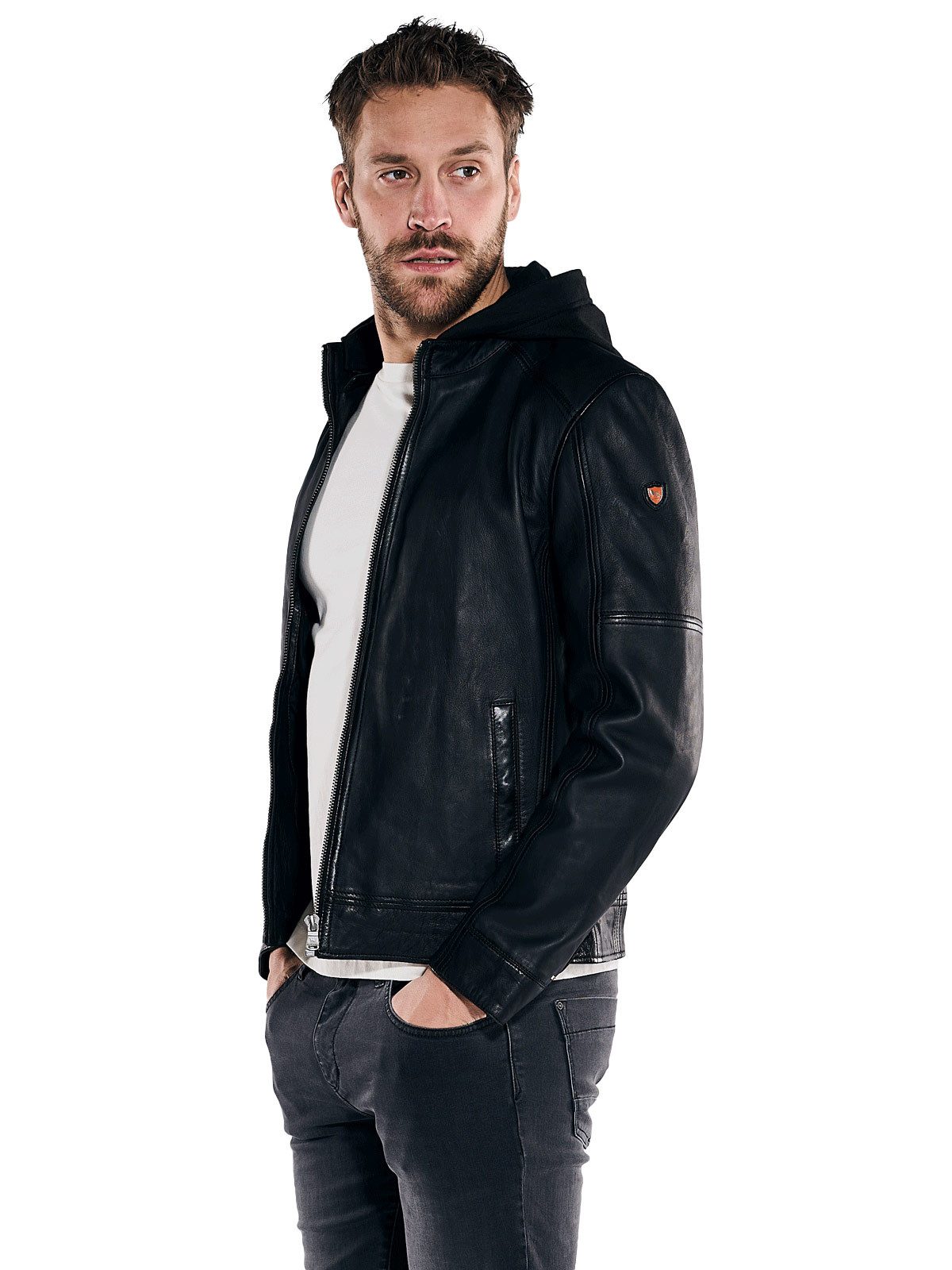 emilio adani Lederjacke Lederjacke