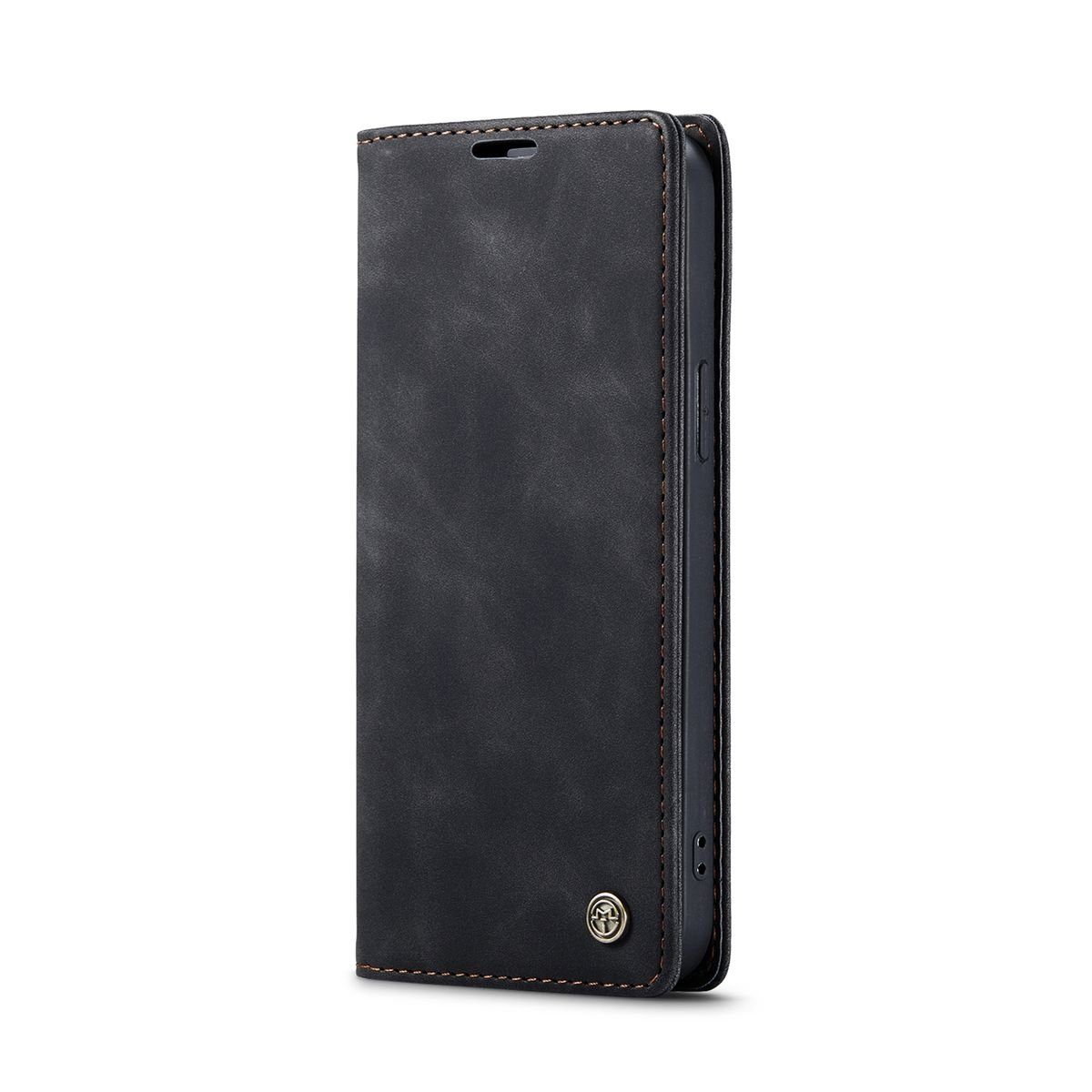 König Design Handyhülle Handytasche Schutzhülle für iPhone 14 Pro Max, Handy Klapphülle Case Tasche – Magnetverschluss & Kartenfach