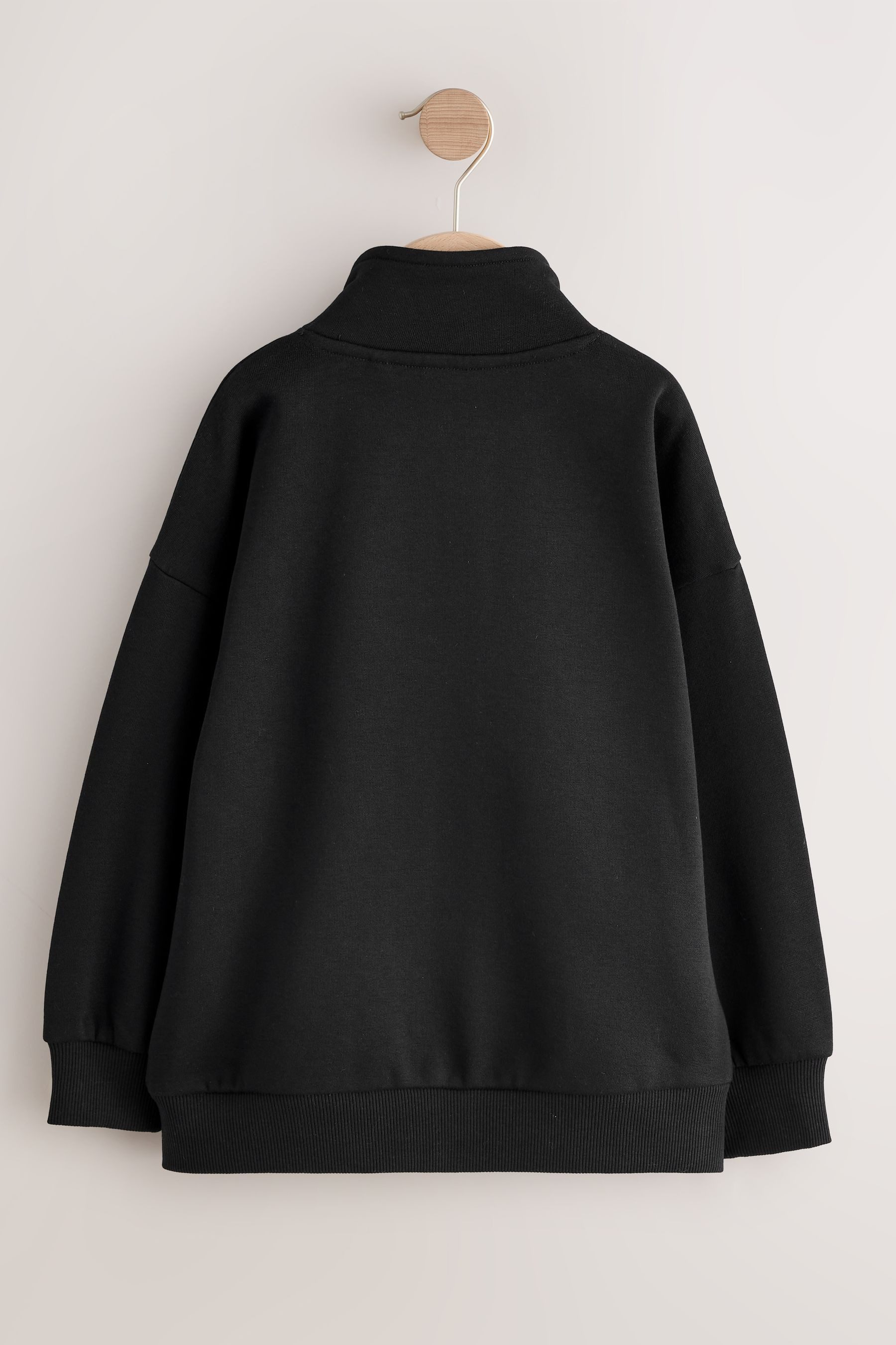 Next Kapuzenpullover Schwere Kapuzenjacke mit Reißverschluss (1-tlg)