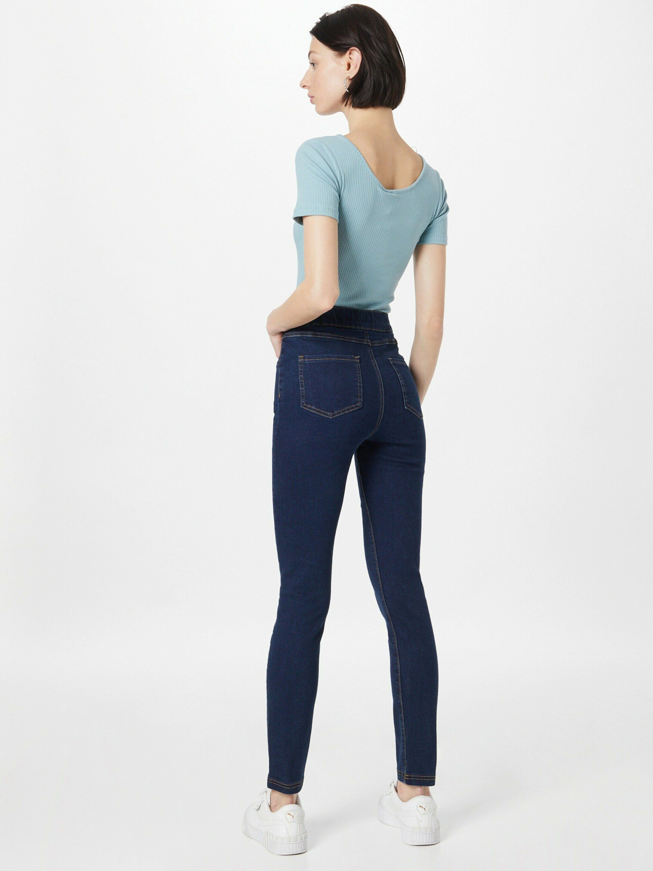 MAGIC Bodyfashion Skinny-fit-Jeans Details (1-tlg) Plain/ohne