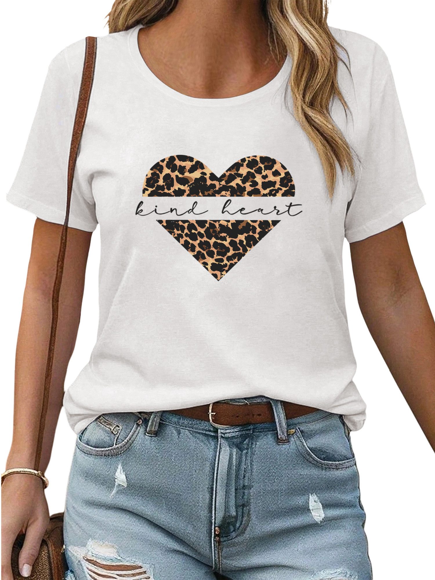 PYL Kurzarmbluse Damen Bequemes Sommer T günstig online kaufen