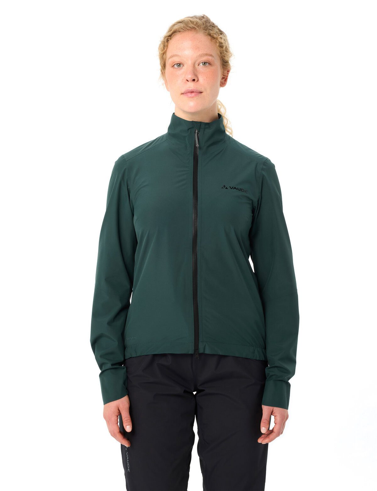 VAUDE Fahrradjacke Women's Kuro Pro Rain Jacket (1-St) wasserdicht, winddicht und atmungsaktiv