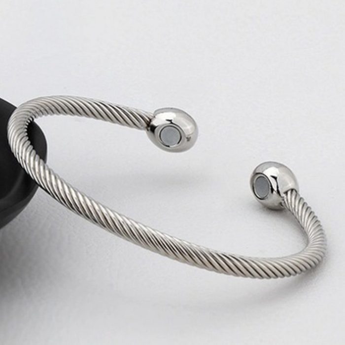 Mmgoqqt Armbandage Magnetisches Kupferarmband für Herren und Damen Magnetarmband aus Kupfer Lebensbaum Armreif Solides Armband mit Verstellbares Energien Armband