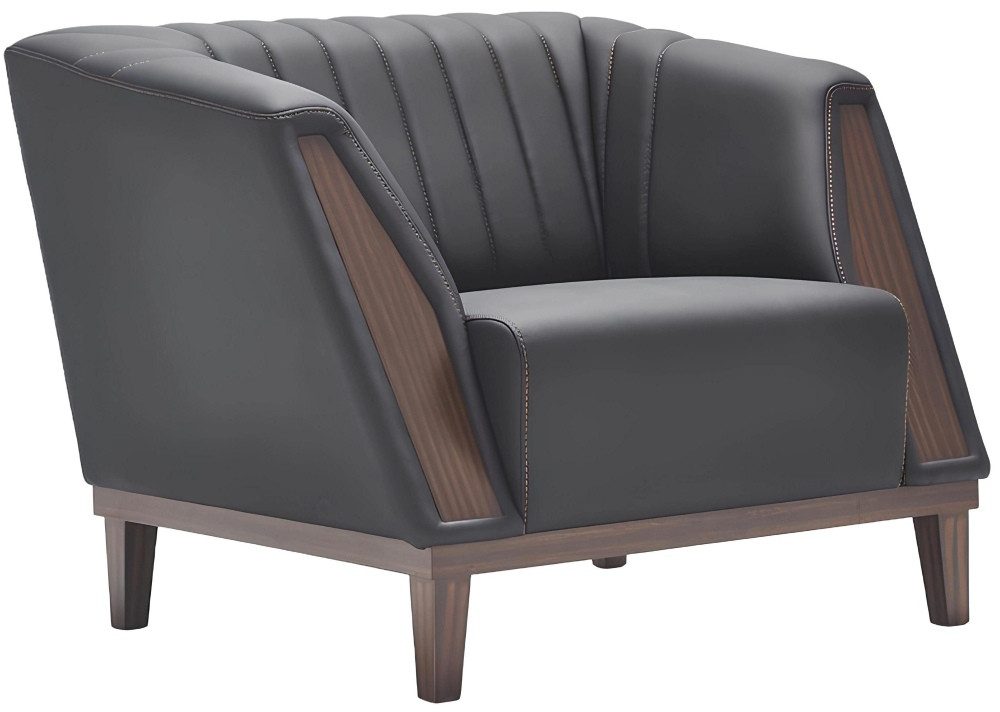 Xlmoebel Loungesessel Sitzmöbel Arbeitszimmer Leder Loungesessel Polstersitzgruppe (Sessel), Hergestellt in Europa