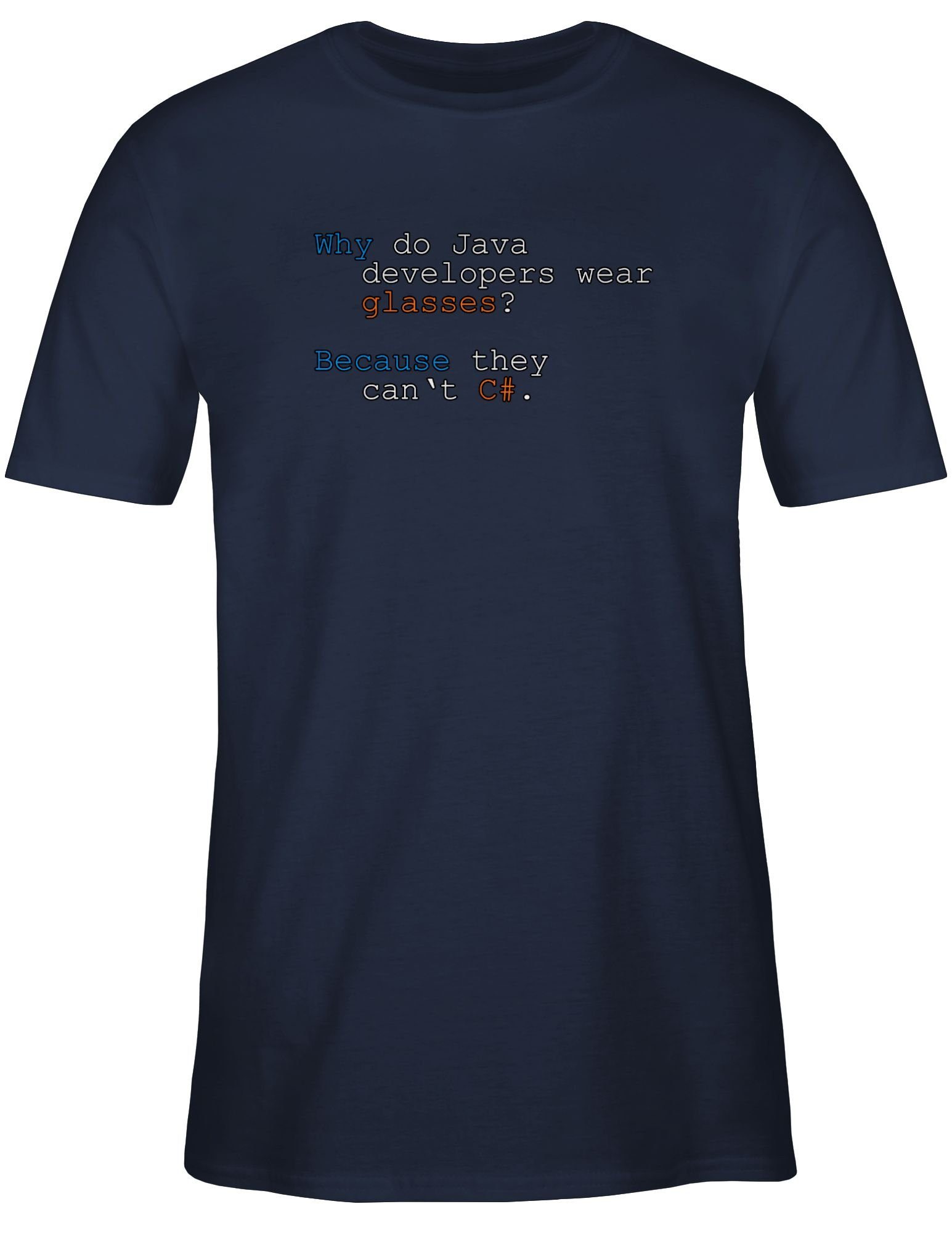 Herren Shirts Shirtracer T-Shirt Java Developers - Programmierer Geschenke - Herren Premium T-Shirt Computer PC & Co.