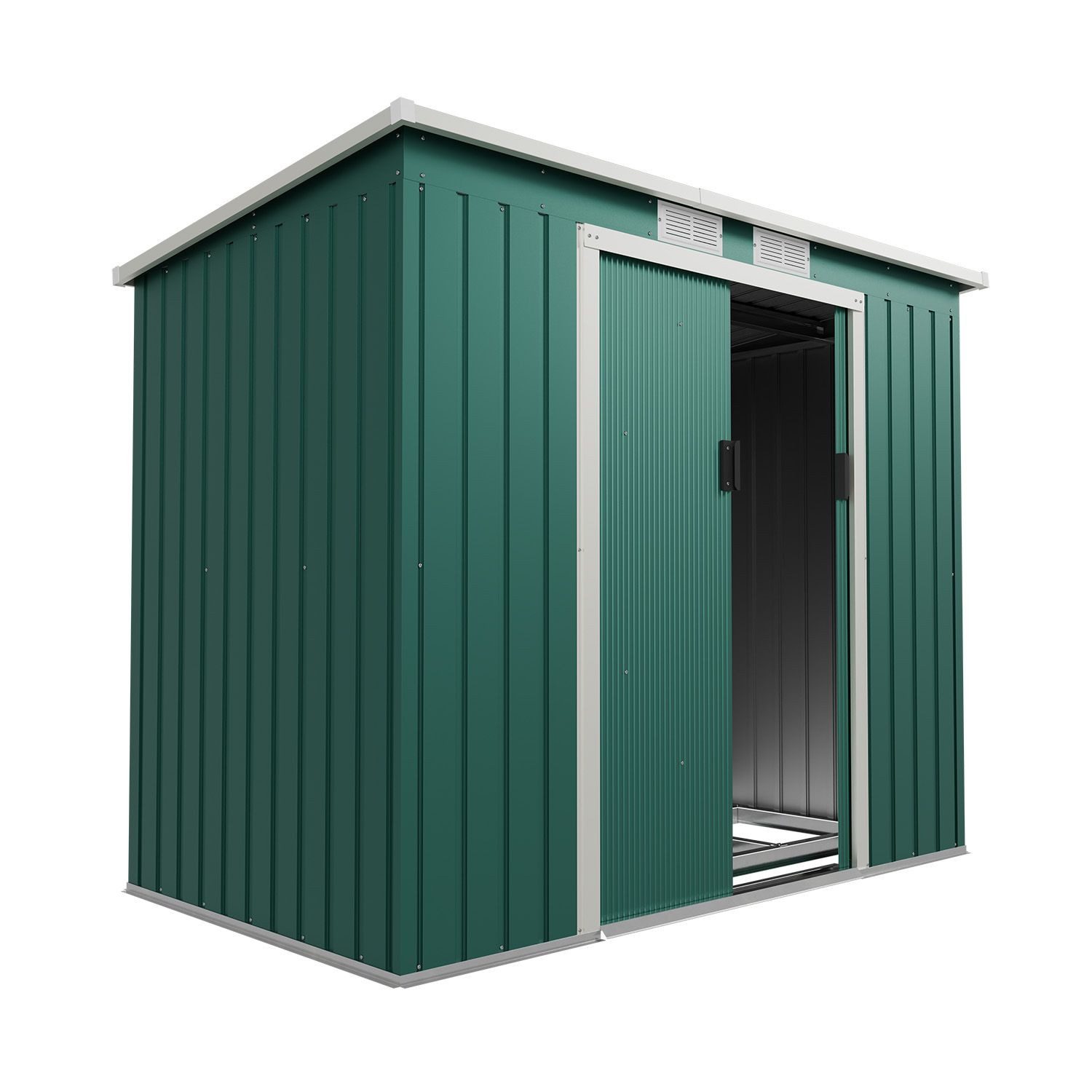 Juskys Gartenhaus M, mit Pultdach, Schiebetür, günstig online kaufen