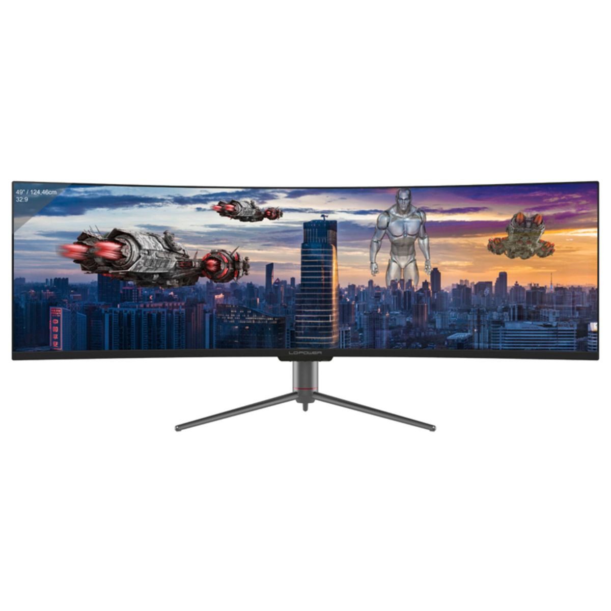 LC-Power LC-M49-DQHD-120-C-Q TFT-Monitor