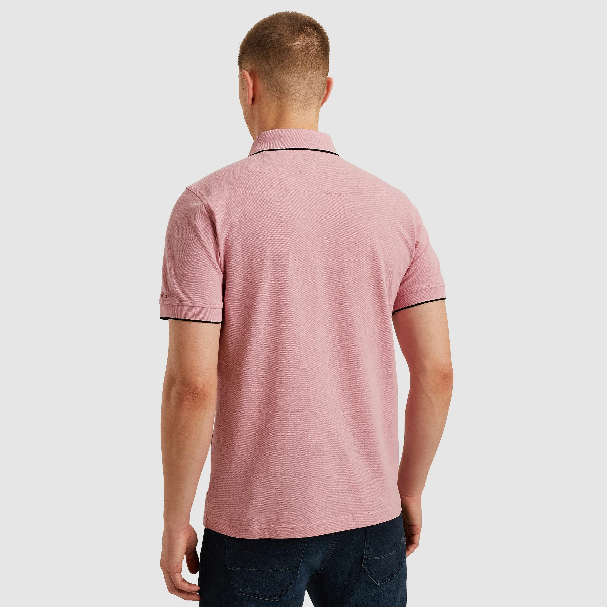 PME LEGEND Poloshirt Short sleeve polo stretch pique package mit Schriftzug