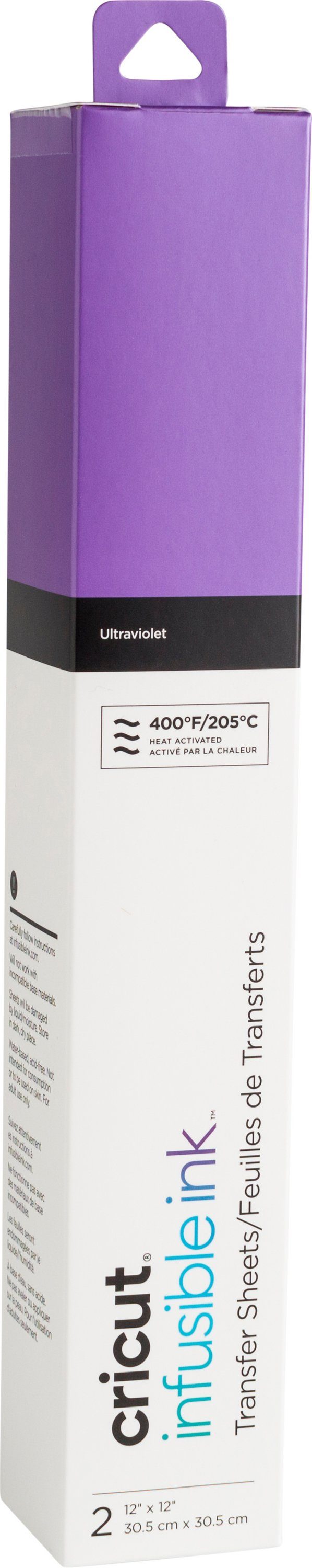 Cricut Dekorationsfolie Transferbogen Infusible Ink, 30,5 cm x 30,5 cm 2 Stück