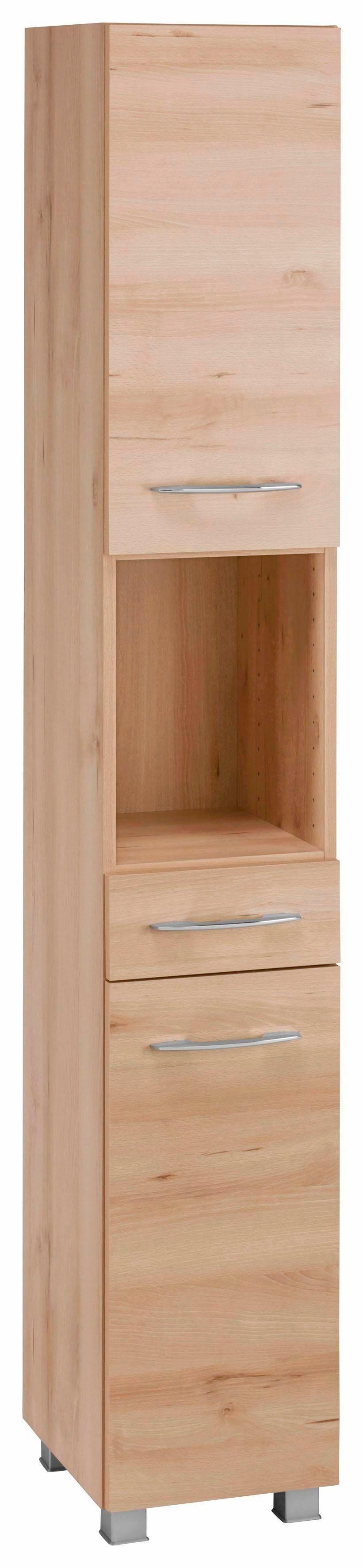 Echtes Produkt, limitierter Exklusivverkauf! HELD MÖBEL buchefarben Portofino Hochschrank