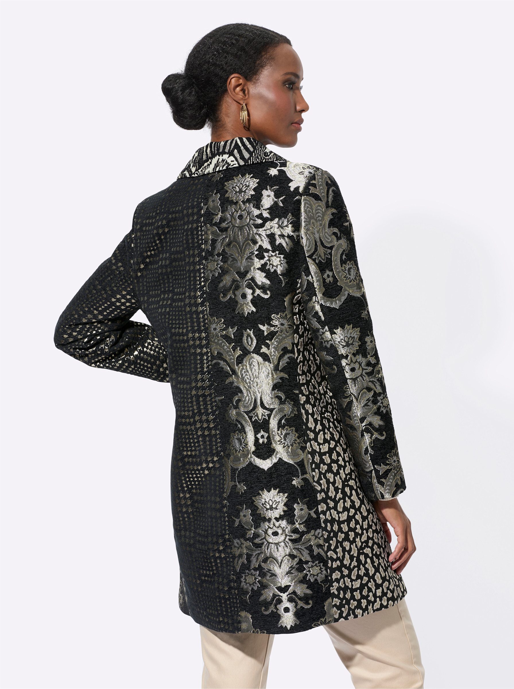 Mainpol Blusenblazer Jacquardblazer günstig online kaufen