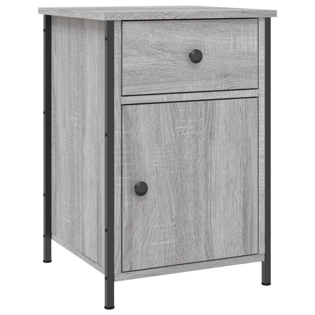 vidaXL Nachttisch Nachttisch Grau Sonoma 40x42x60 günstig online kaufen