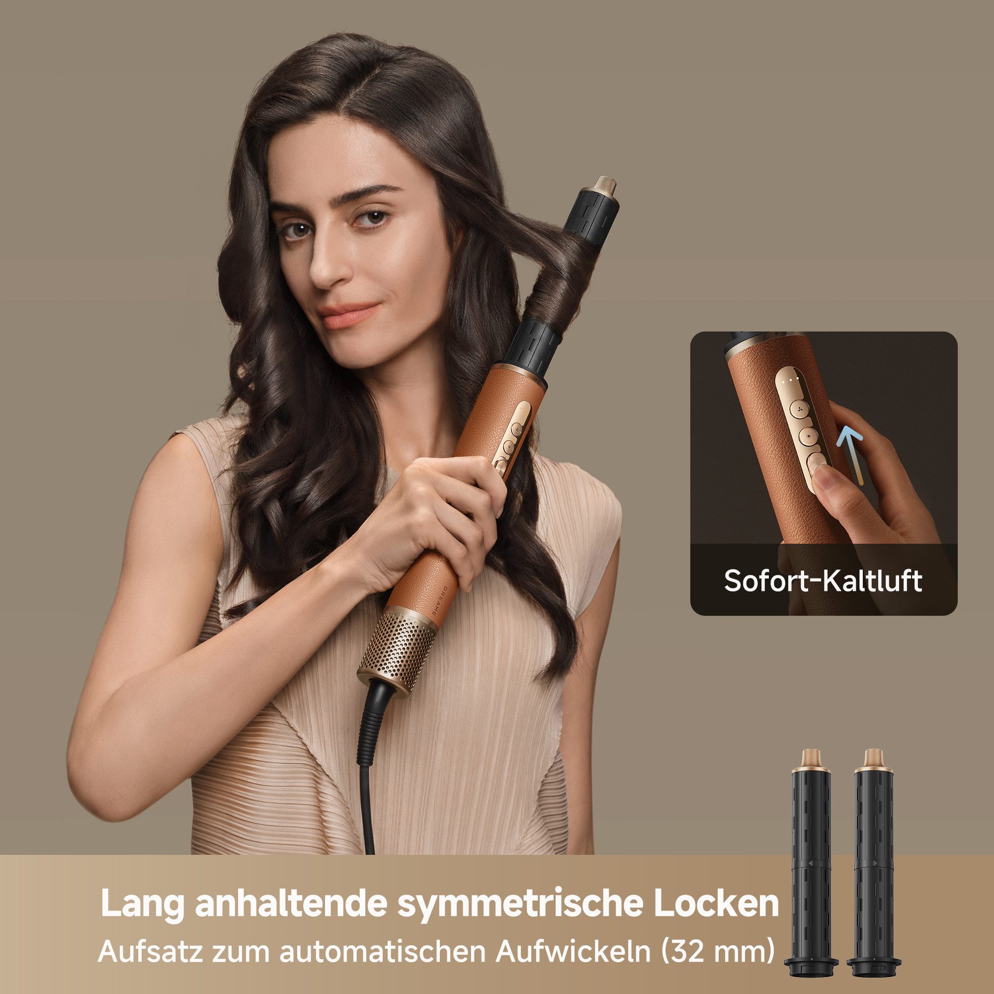 Dreame Multihaarstyler Airstyle Pro, 7 Aufsätze, 3 Temperatur- & Geschwindigkeitsstufen, leise mit 75 dB