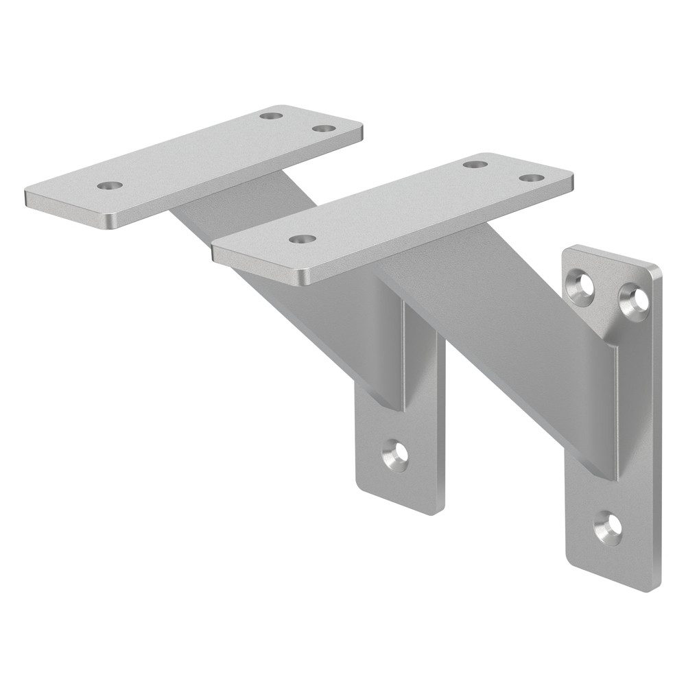 ML-DESIGN Wandregalhalter Regalhalterung aus Aluminium, Wandregal, günstig online kaufen