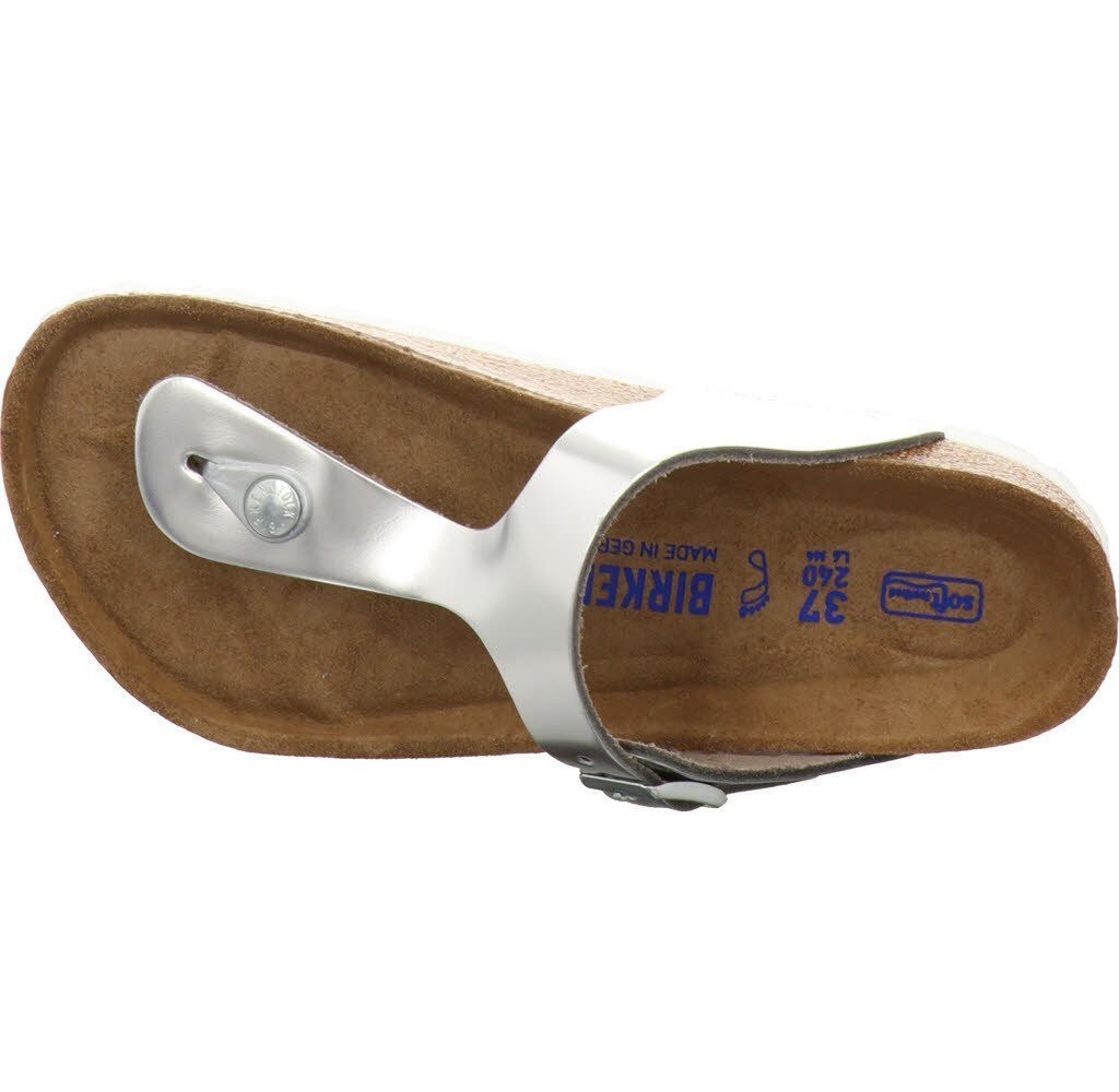 Pantolette titansilberfarben Birkenstock