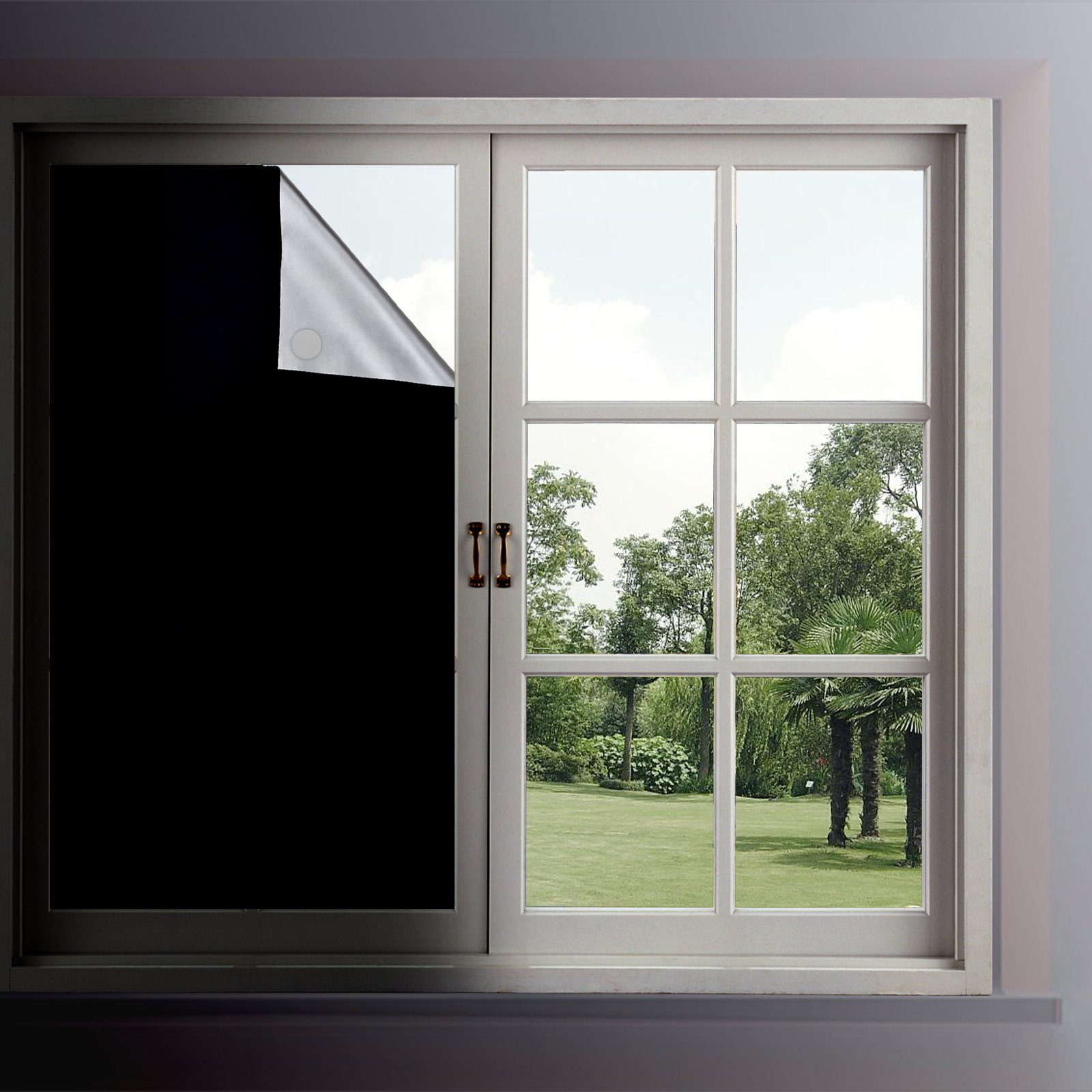 Sonnenschutz für Dachfenster, Perfekt für Velux und Roto Fenster, 100%  Verdunkelung