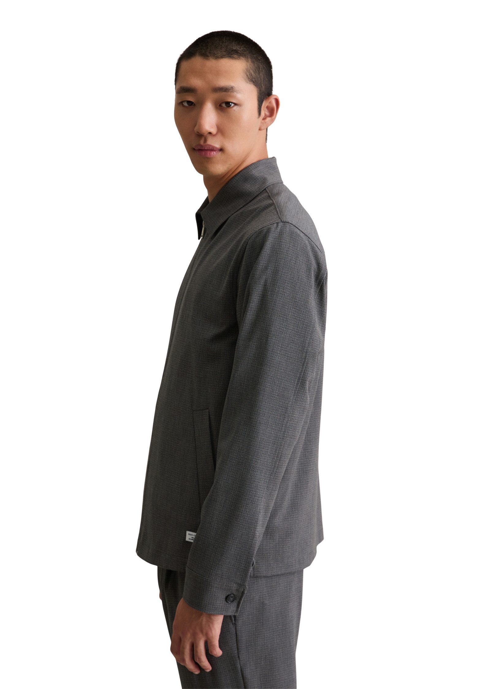 Marc O'Polo DENIM Kurzjacke aus hochwertigem Material-Mix günstig online kaufen