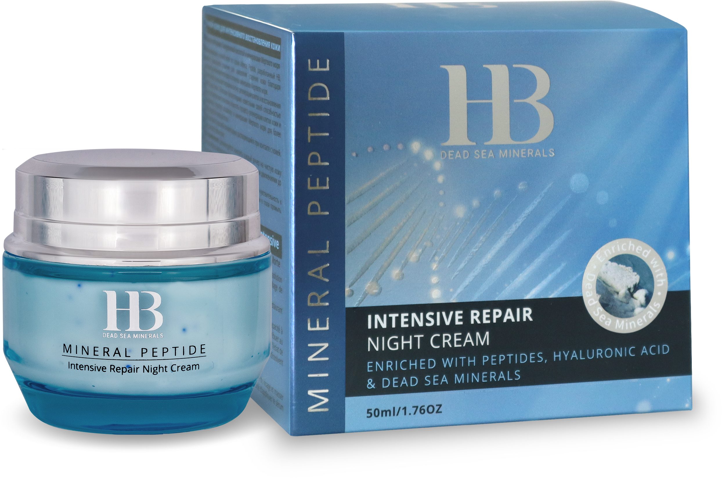 Nachtcreme Health&Beauty Anti-Aging Peptid Nachtcreme Totes Meer 50ml